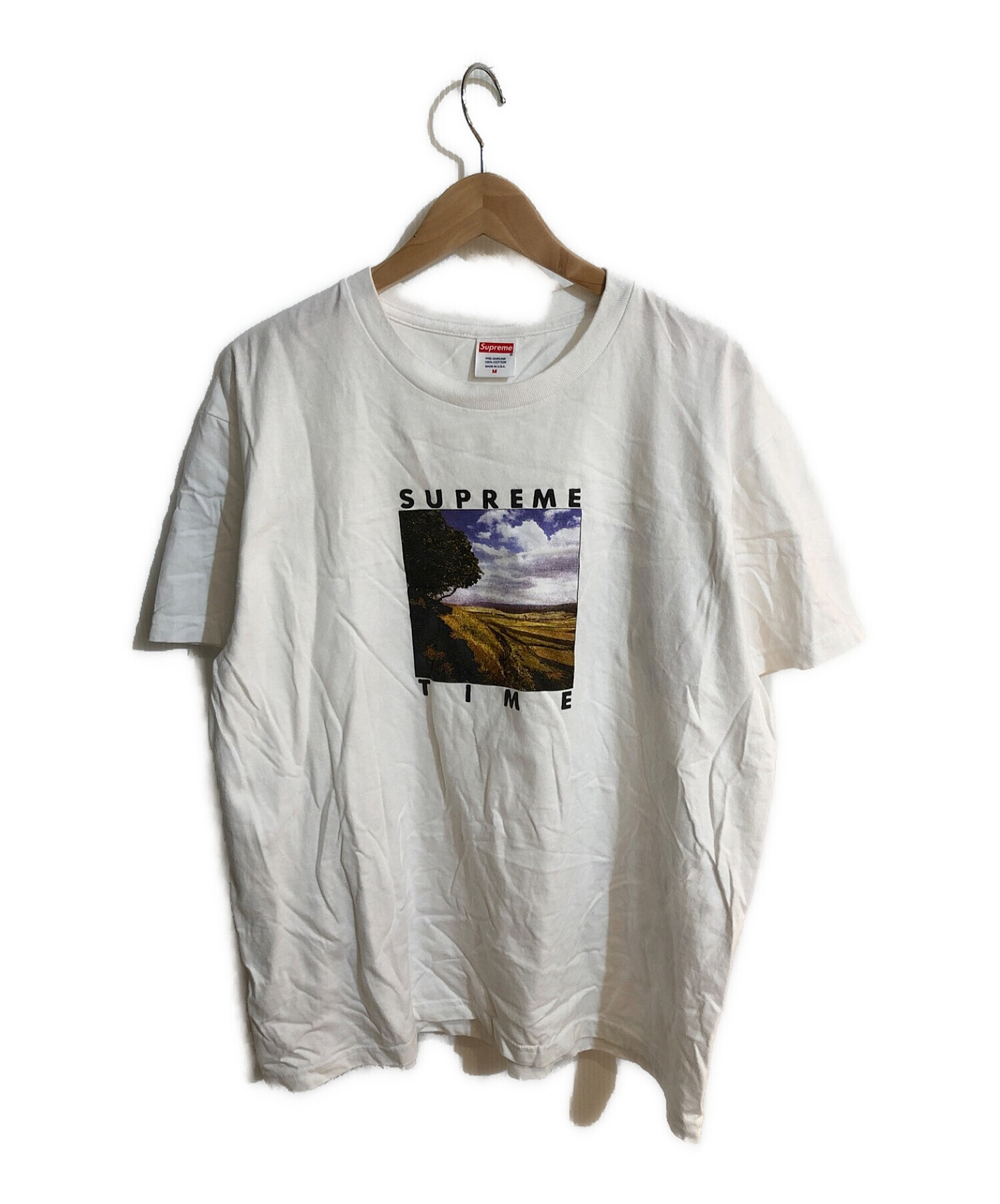 中古・古着通販】SUPREME (シュプリーム) Time Tee/タイムティー ...