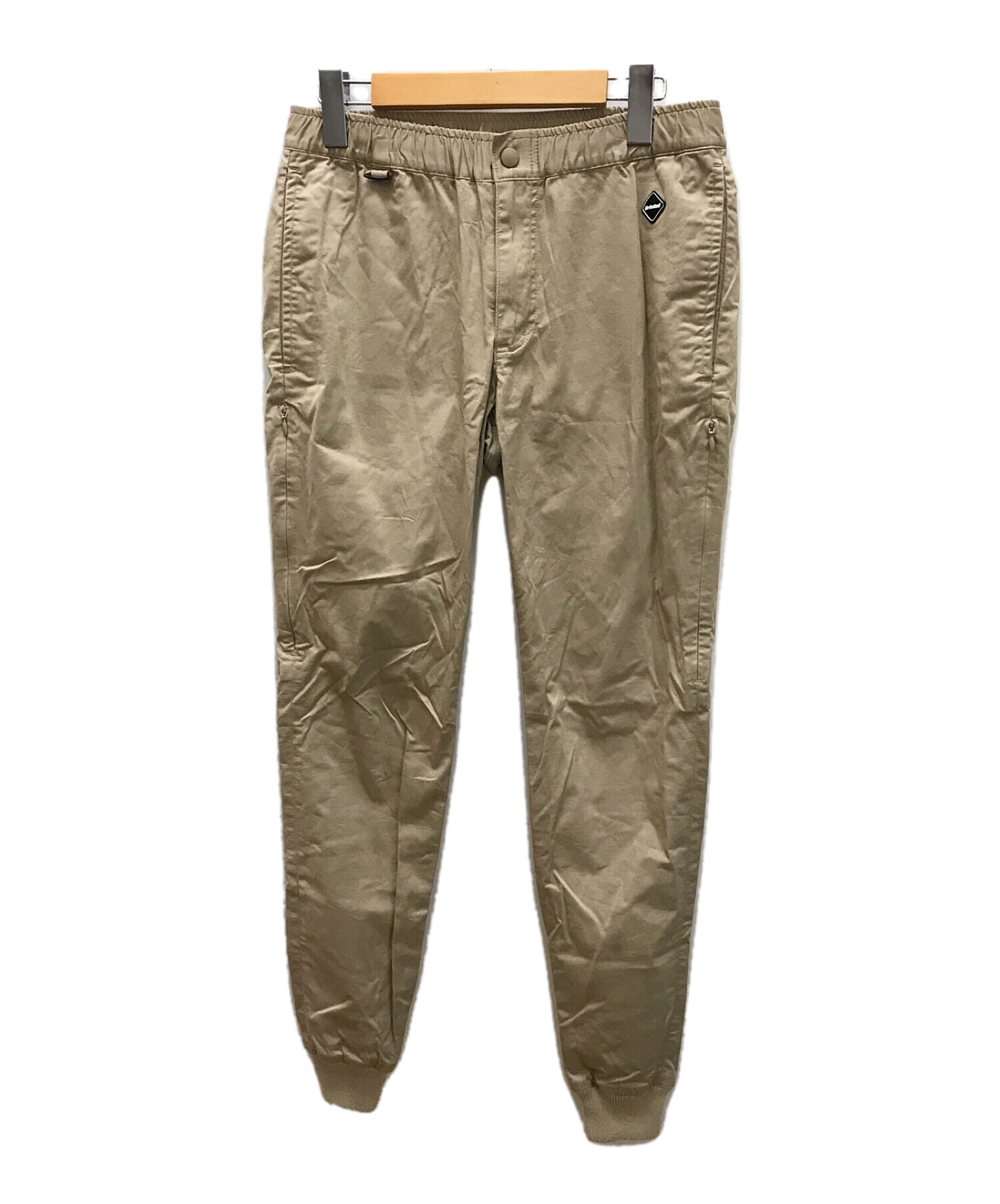 F.C.R.B. (エフシーアールビー) VENTILATION RIB PANTS ベージュ サイズ:S