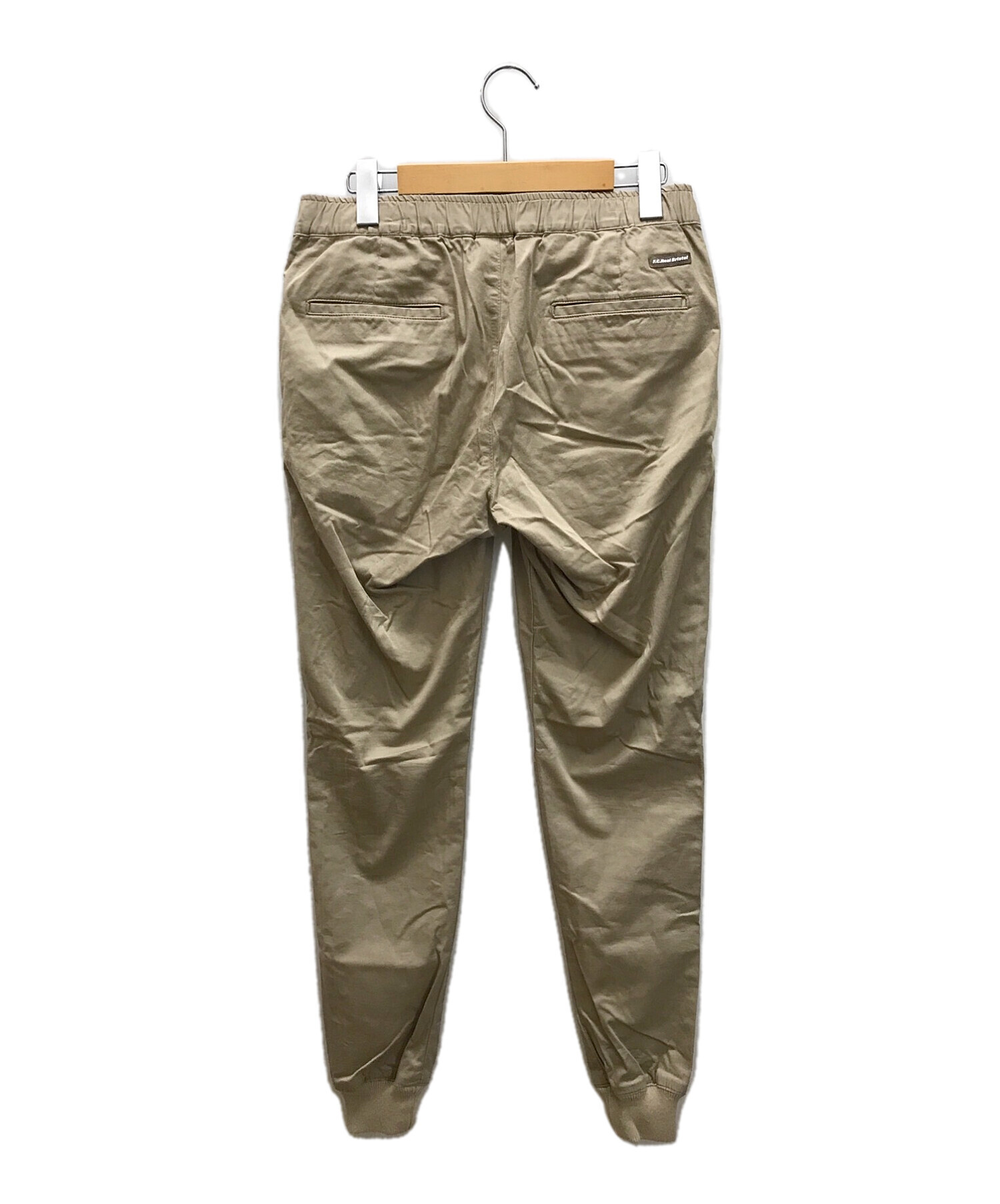 F.C.R.B. (エフシーアールビー) VENTILATION RIB PANTS ベージュ サイズ:S