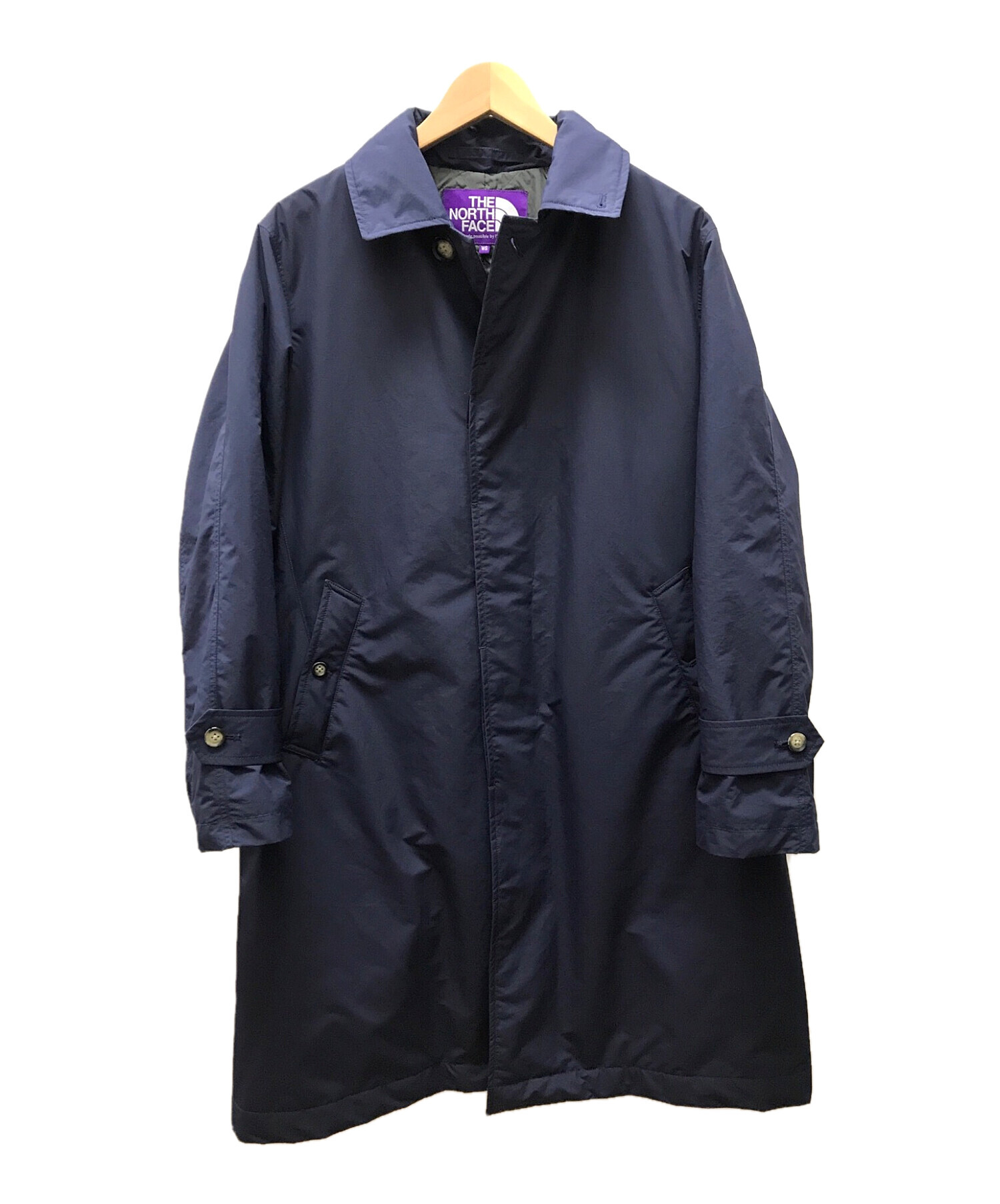 THE NORTHFACE PURPLELABEL (ザノースフェイス パープルレーベル) インサレーションステンカラーコート ネイビー サイズ:WS