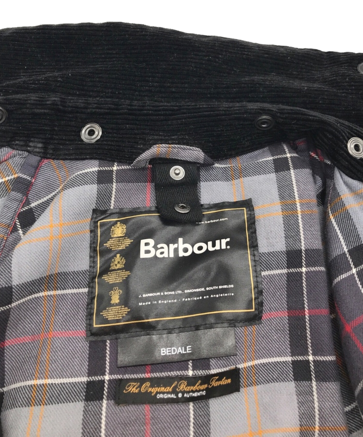 中古・古着通販】Barbour (バブアー) BEDALE WAXED COTTON ブラック