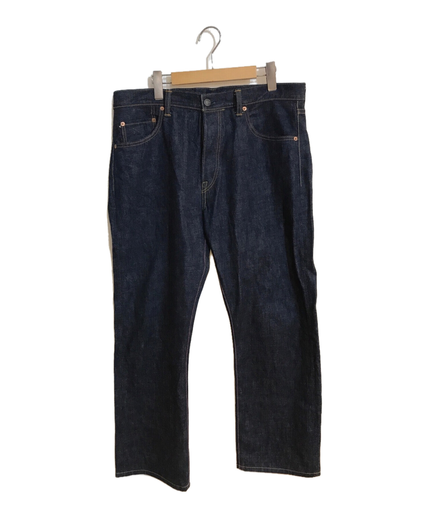 中古・古着通販】MOMOTARO JEANS (桃太郎ジーンズ) 銅丹スリムテーパード（ボタンフライ） ブルー サイズ:36｜ブランド・古着通販  トレファク公式【TREFAC FASHION】スマホサイト