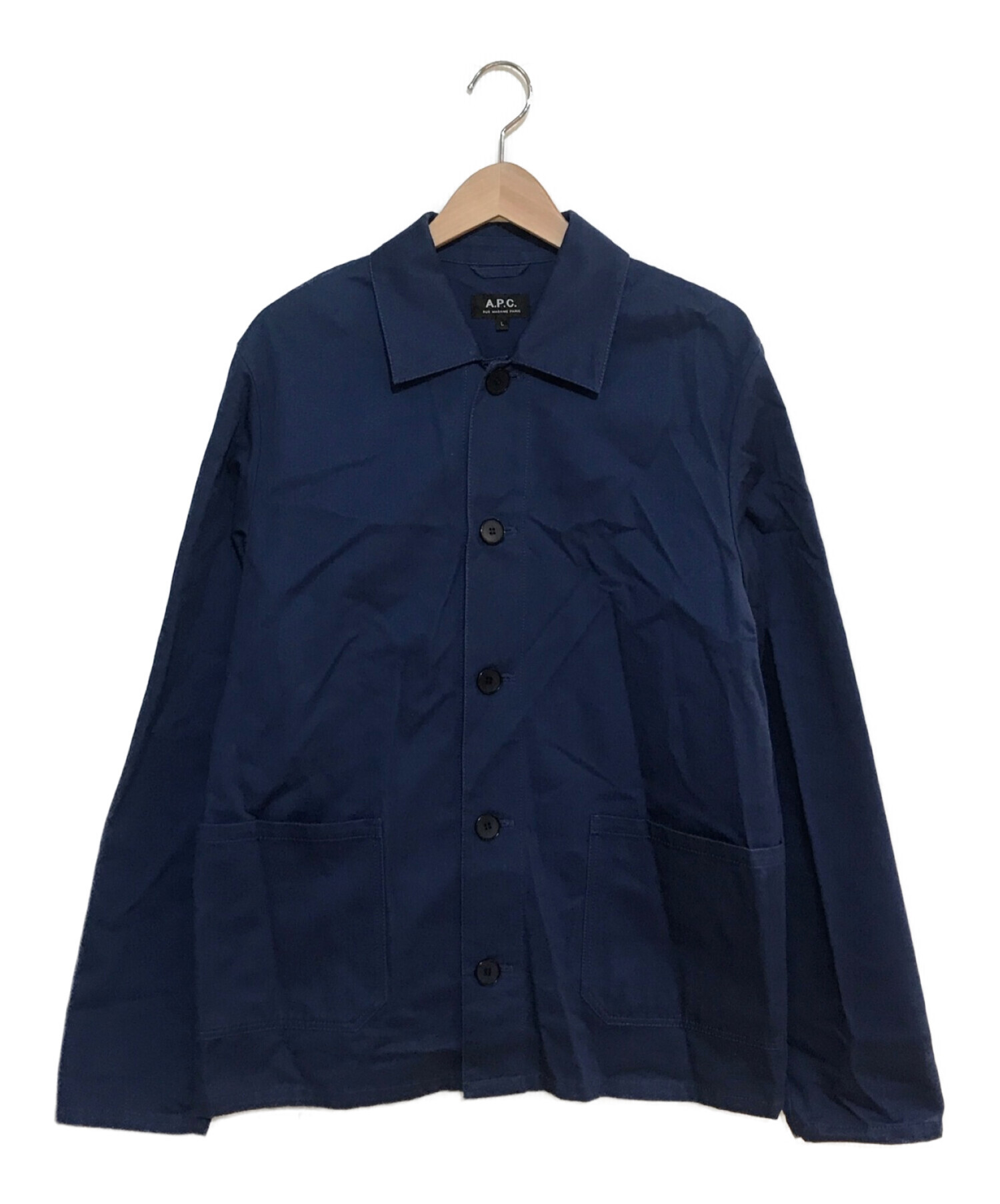 A.P.C. (アーペーセー) カバーオール ブルー サイズ:SIZE L