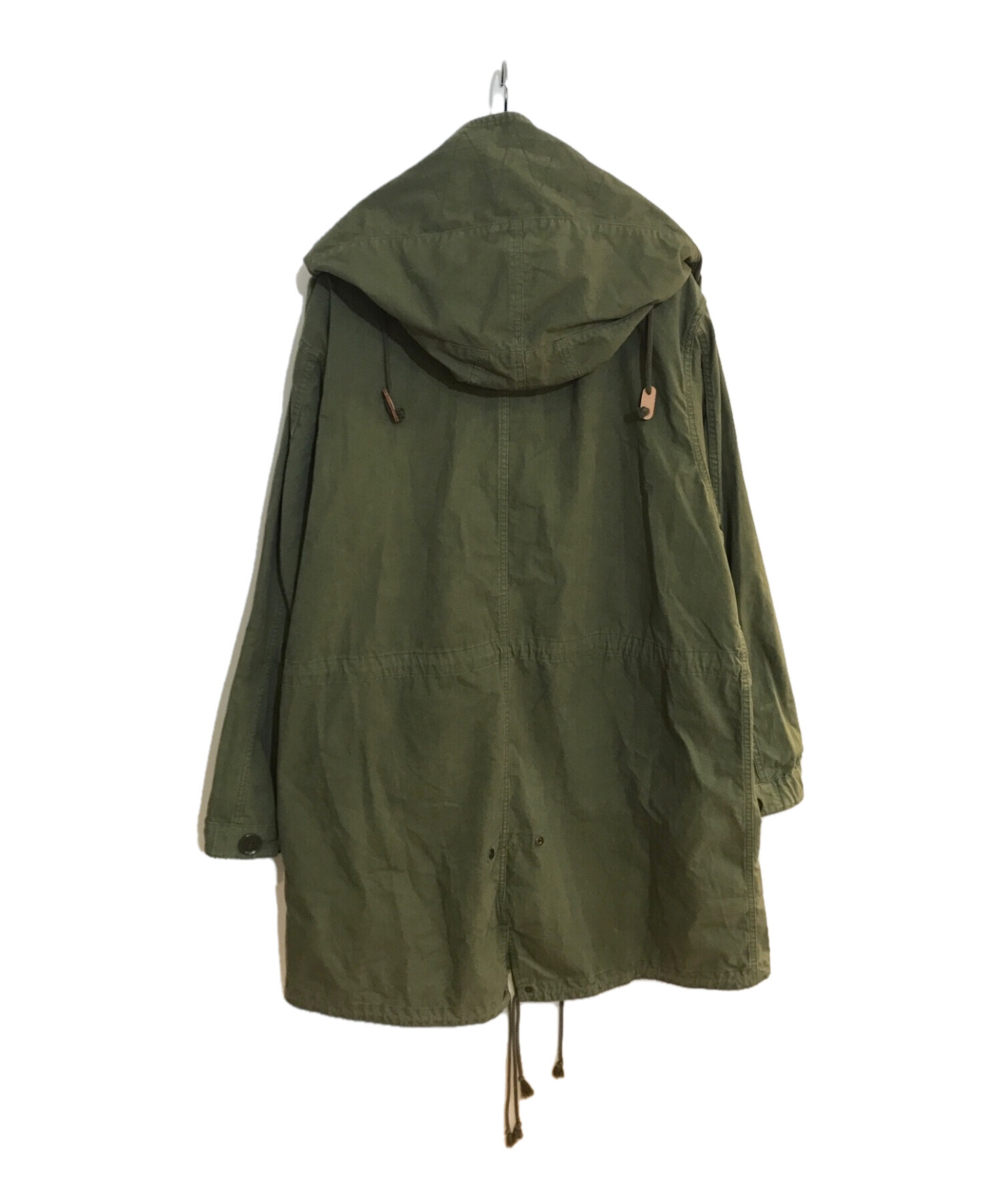 REMI RELIEF × BEAMS PLUS (レミレリーフ × ビームスプラス) 別注 M65 Parka Olive グリーン  サイズ:SIZE Ｌ