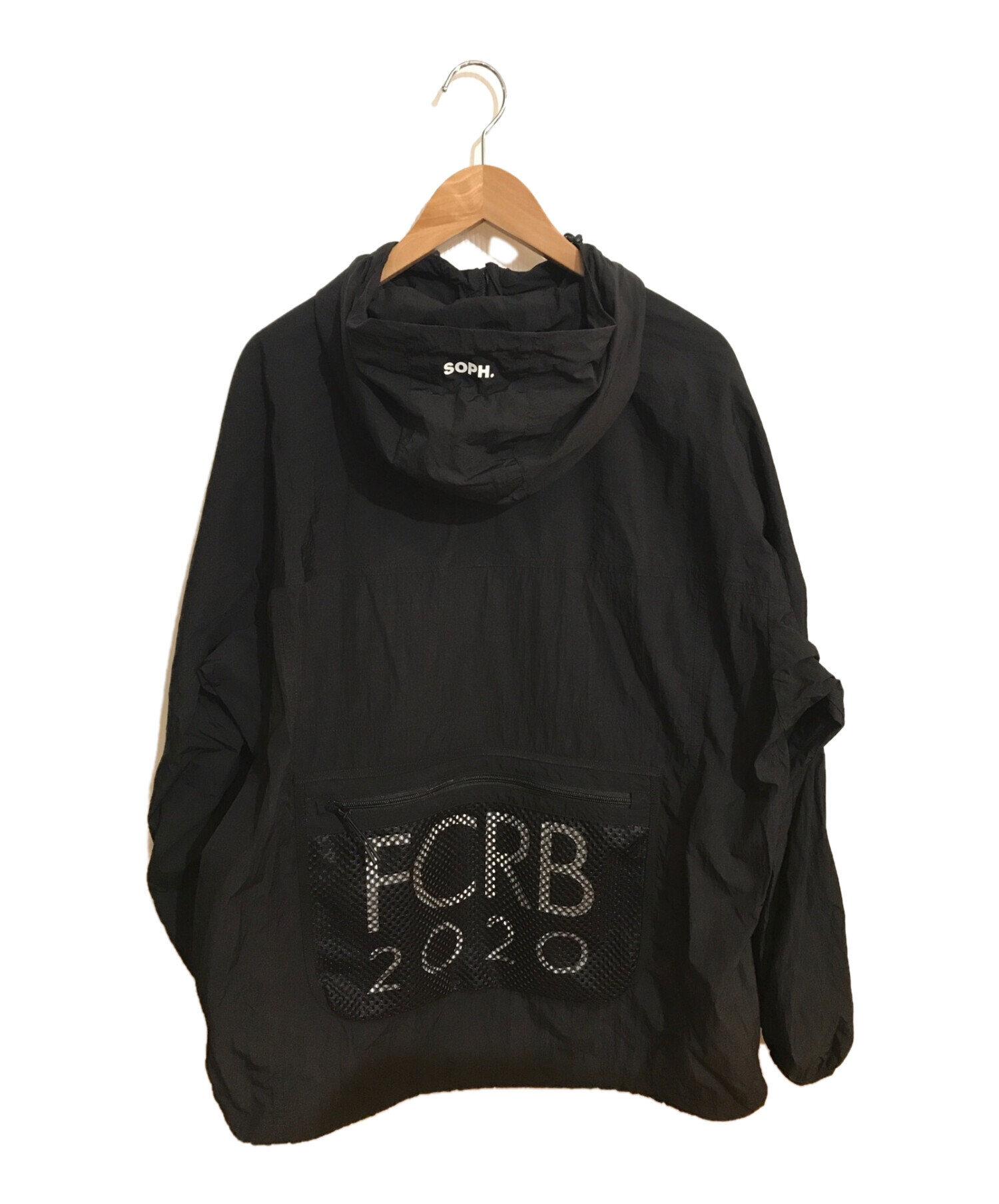 F.C.R.B. (エフシーアールビー) アノラックパーカー ブラック サイズ:SIZE M