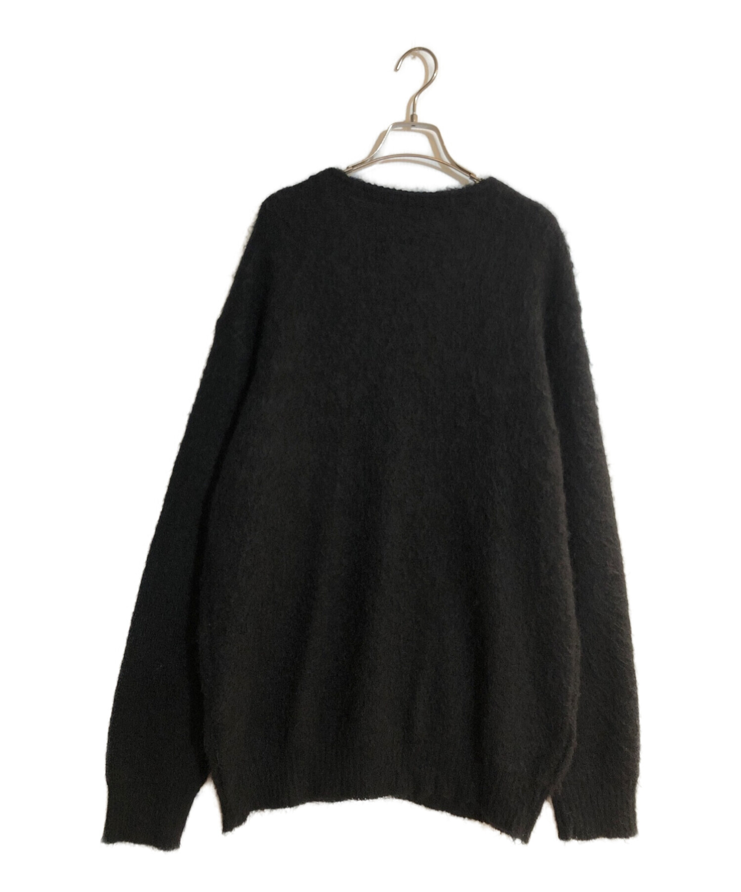 Needles (ニードルス) NEEDLES MOHAIR CARDIGAN EXCLUSIVE MODEL BLACK/モヘアカーディガン  ブラック サイズ:L