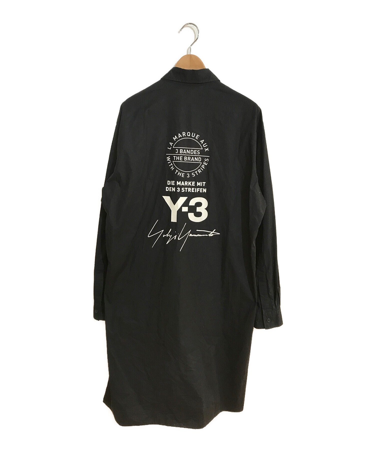 Y-3 バックプリントシャツ Mサイズ