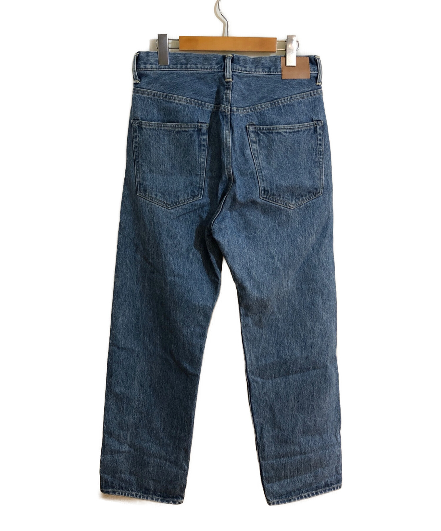 中古・古着通販】HATSKI (ハツキ) Straight Denim / ストレートデニム ブルー サイズ:SIZE 2｜ブランド・古着通販  トレファク公式【TREFAC FASHION】スマホサイト