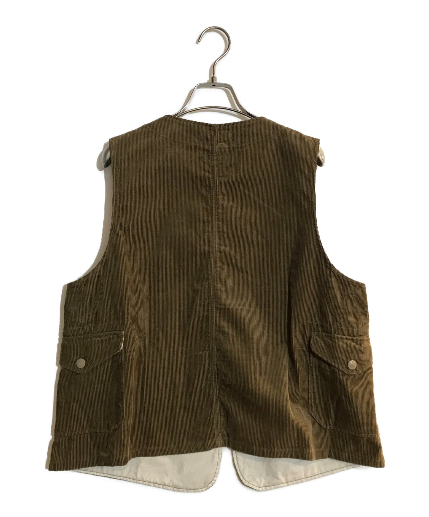 Engineered Garments (エンジニアドガーメンツ) UPLAND VEST/アップランドベスト ブラウン サイズ:M