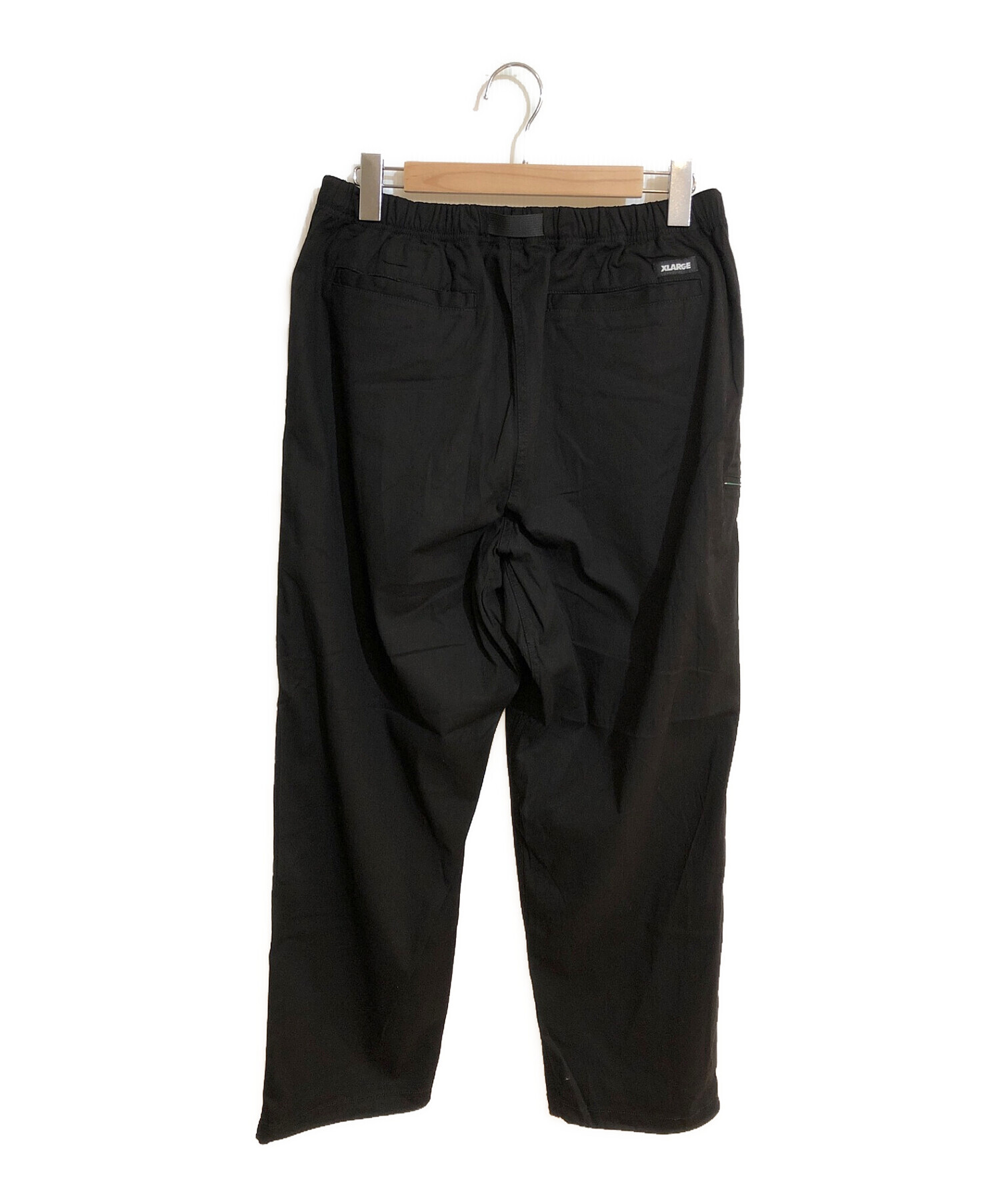 X-LARGE (エクストララージ) RESORT EASY PANTS ブラック サイズ:Ｌ