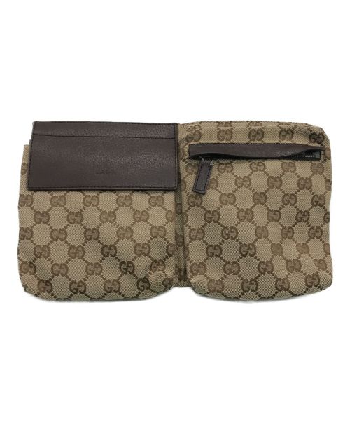 【中古・古着通販】GUCCI (グッチ) GGキャンバス ウエストバッグ