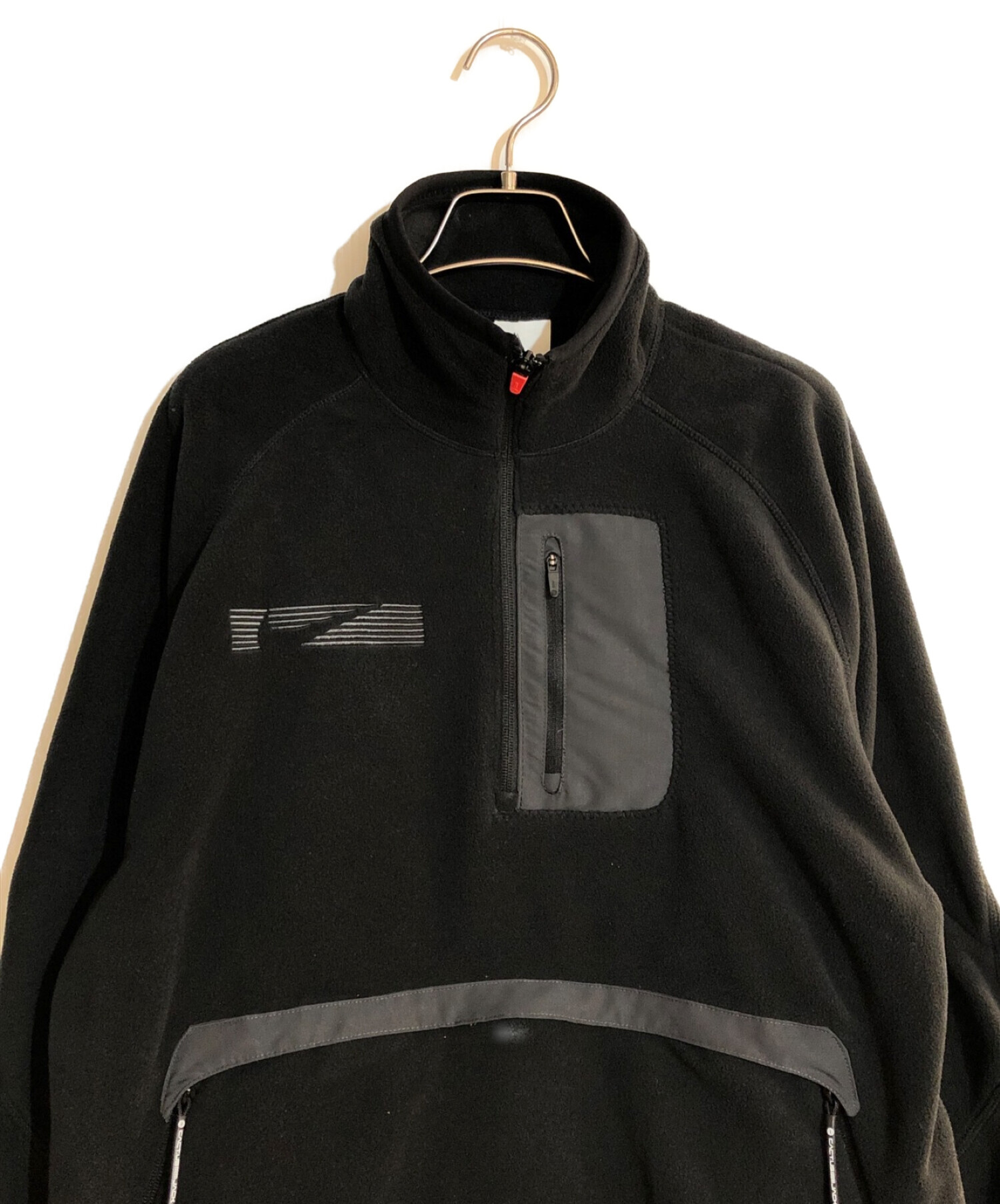 NIKE×TRAVIS SCOTT (ナイキ×トラヴィススコット) AS M NRG BH QUARTER ZIP/ クォーター ジップ ブラック  サイズ:L