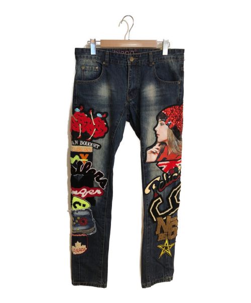 【中古・古着通販】biepa jeans (ビエパジーンズ) デコレーション