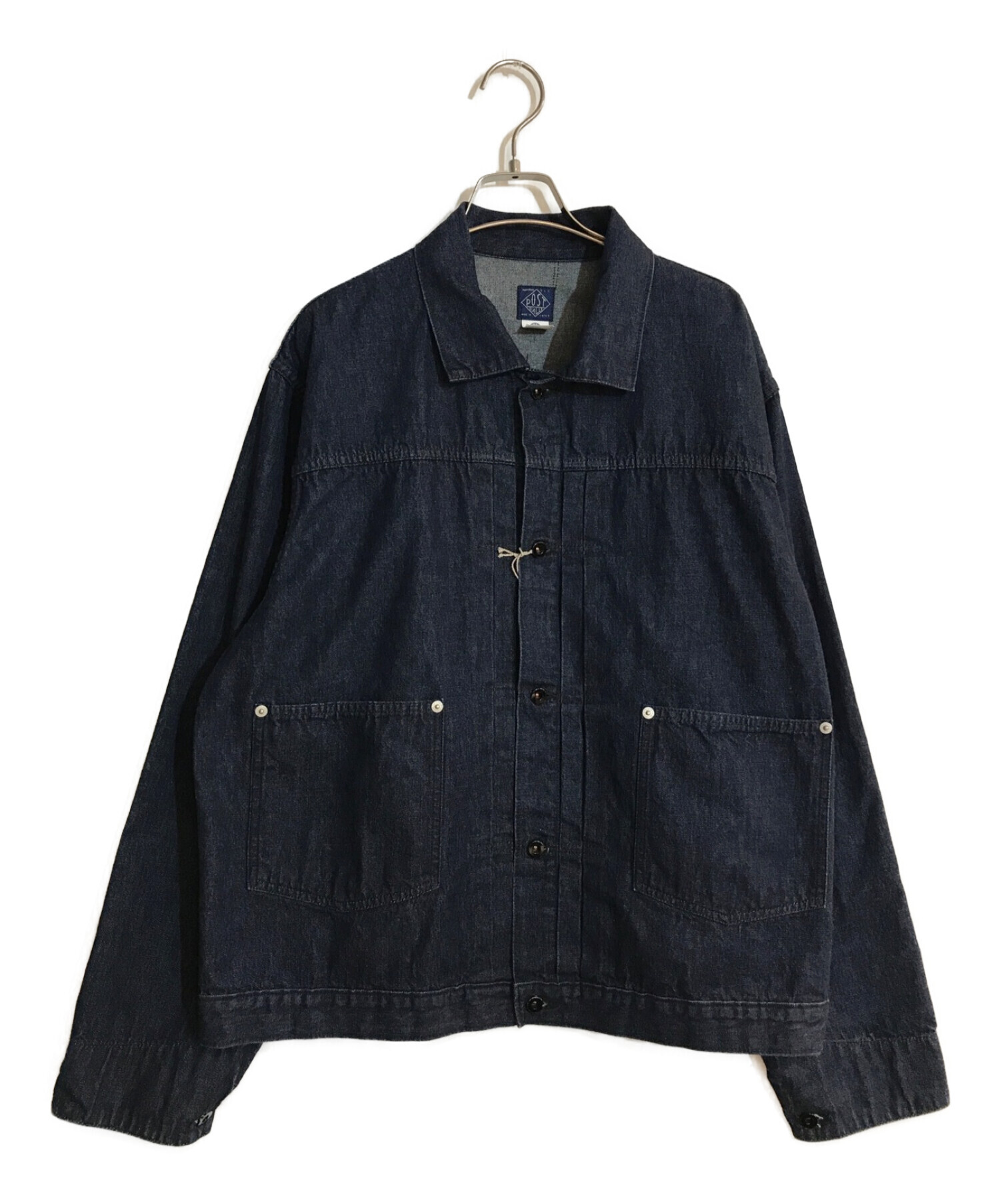 POST O'ALLS (ポストオーバーオールズ) El Ranchero 3 - 10 oz denim/エル ランチェロ インディゴ サイズ:XL