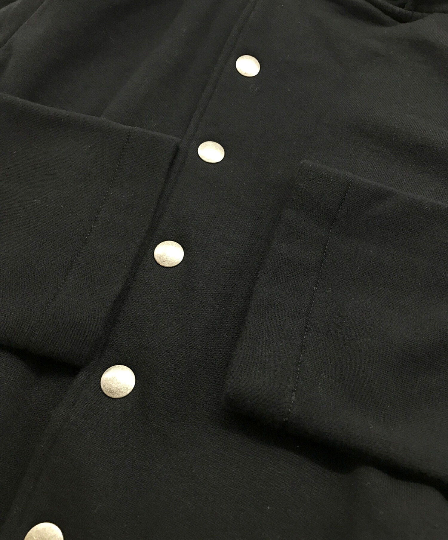 agnes b (アニエスベー) スタンドカラージャケット ブラック サイズ:3