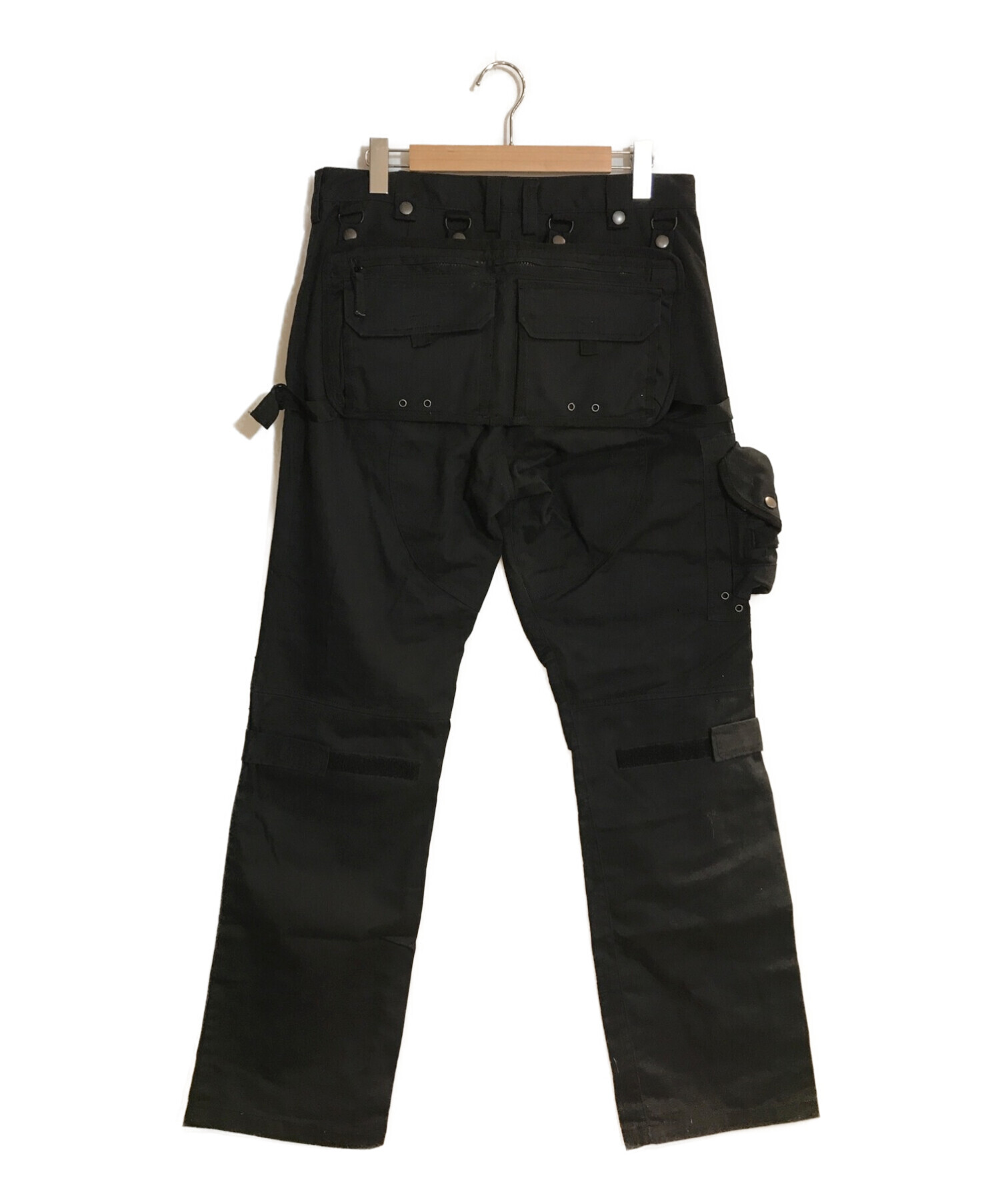 AVIREX P.D.W. (アヴィレックス ピーディーダブル) PDW SUPER FATIGUE PANTS(スーパーファティーグパンツ)  ブラック サイズ:ＸＬ