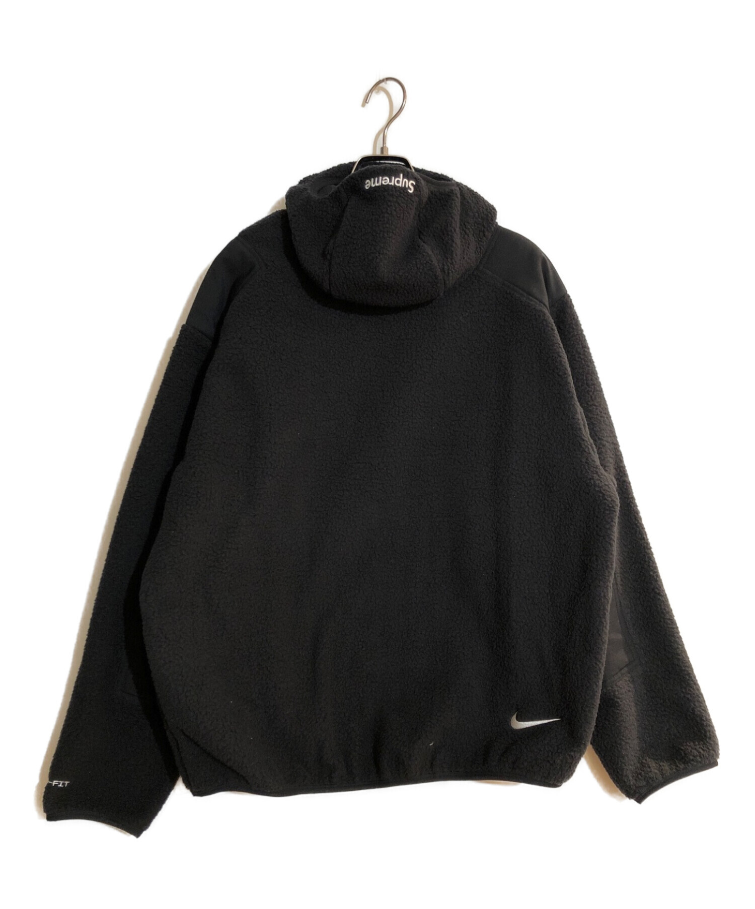 SUPREME×NIKE ACG (シュプリーム×ナイキ エーシージー) Fleece Pullover(フリースプルオーバー) ブラック  サイズ:SIZE S