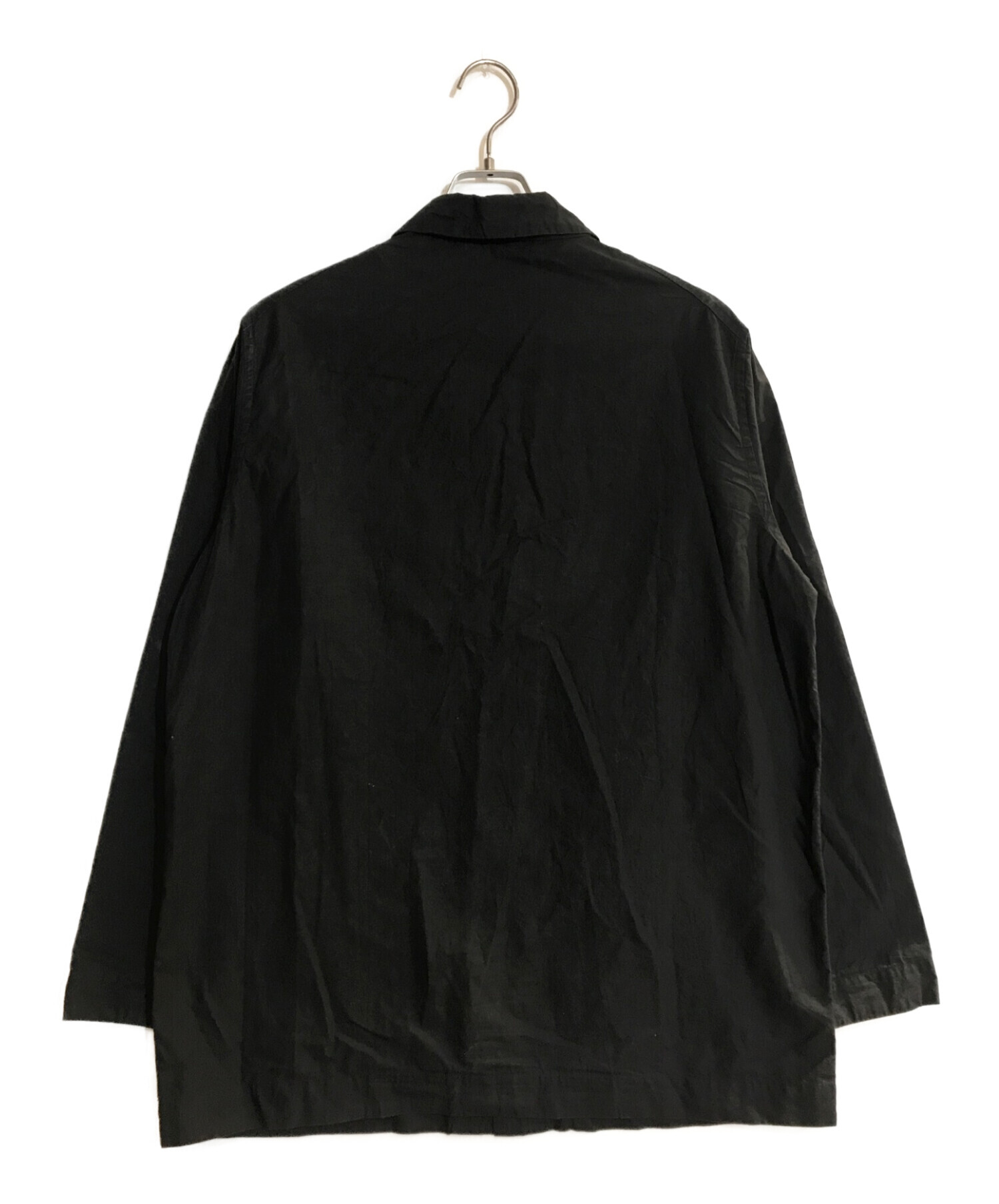 CASEY CASEY (ケーシーケーシー) VERGER BIS SHIRT/ヴェルジェビスシャツ ブラック サイズ:SIZE S