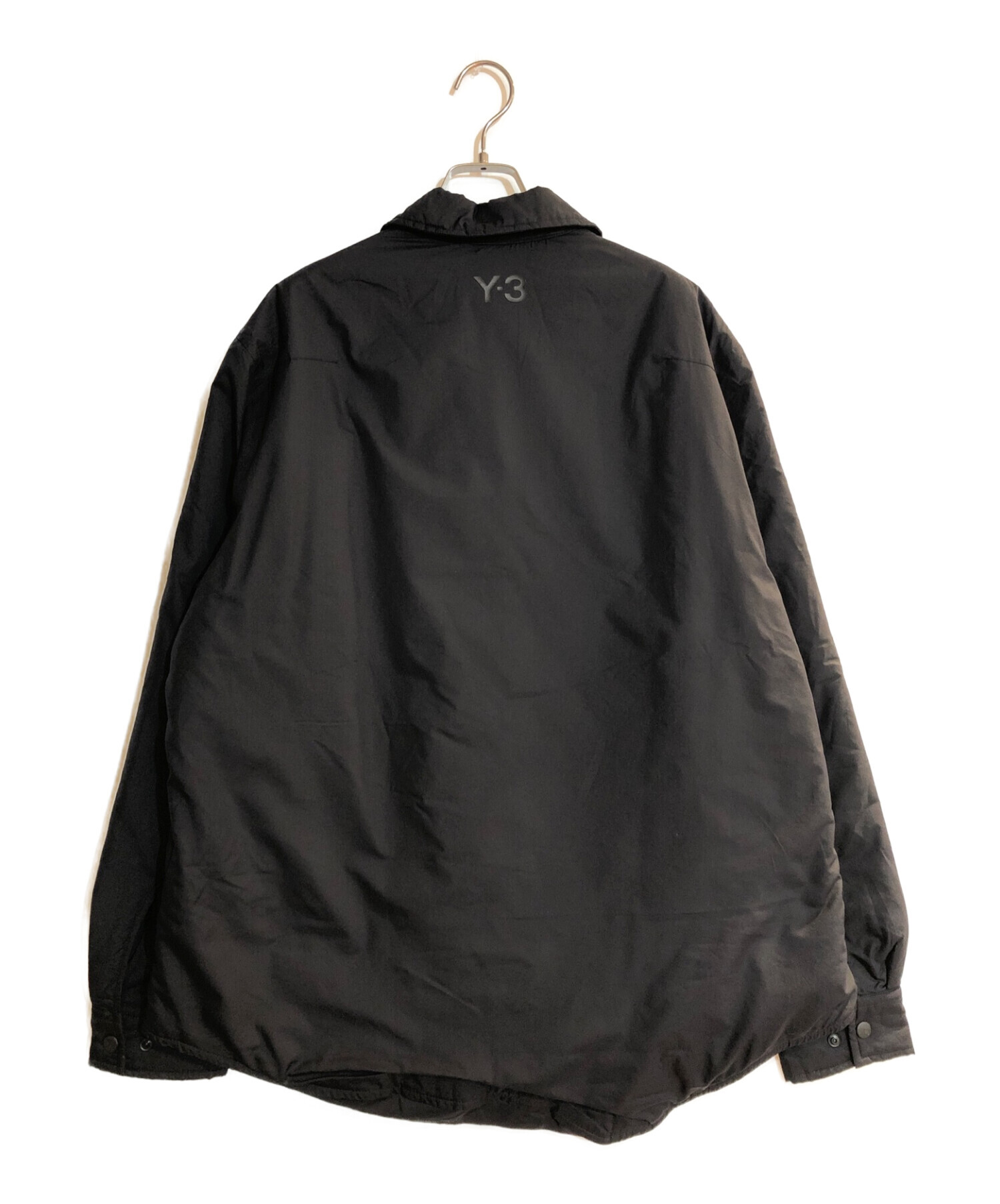 中古・古着通販】Y-3 (ワイスリー) U ADIZERO PADDED OVERSHIRT/Uアディゼロパディッドオーバーシャツ ブラック  サイズ:M｜ブランド・古着通販 トレファク公式【TREFAC FASHION】スマホサイト