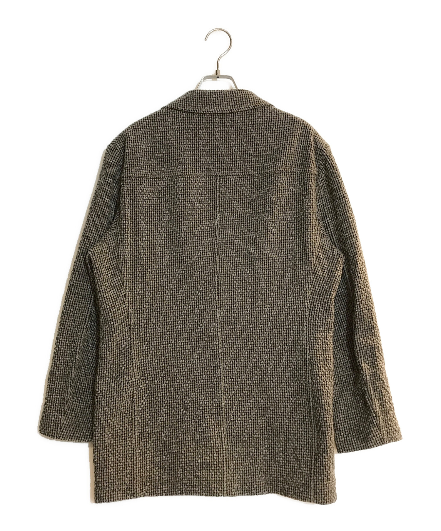 T-Jacket (ティージャケット) ニットジャケット ブラウン サイズ:L