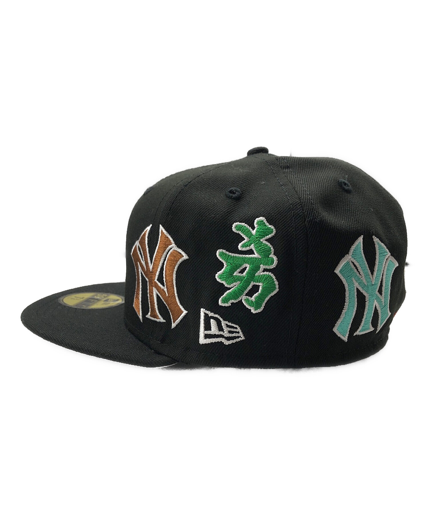 SUPREME×NEWERA (シュプリーム × ニューエラ) New York Yankees Kanji New Era/ ニューヨークヤンキース  カンジ ニューエラ ブラック