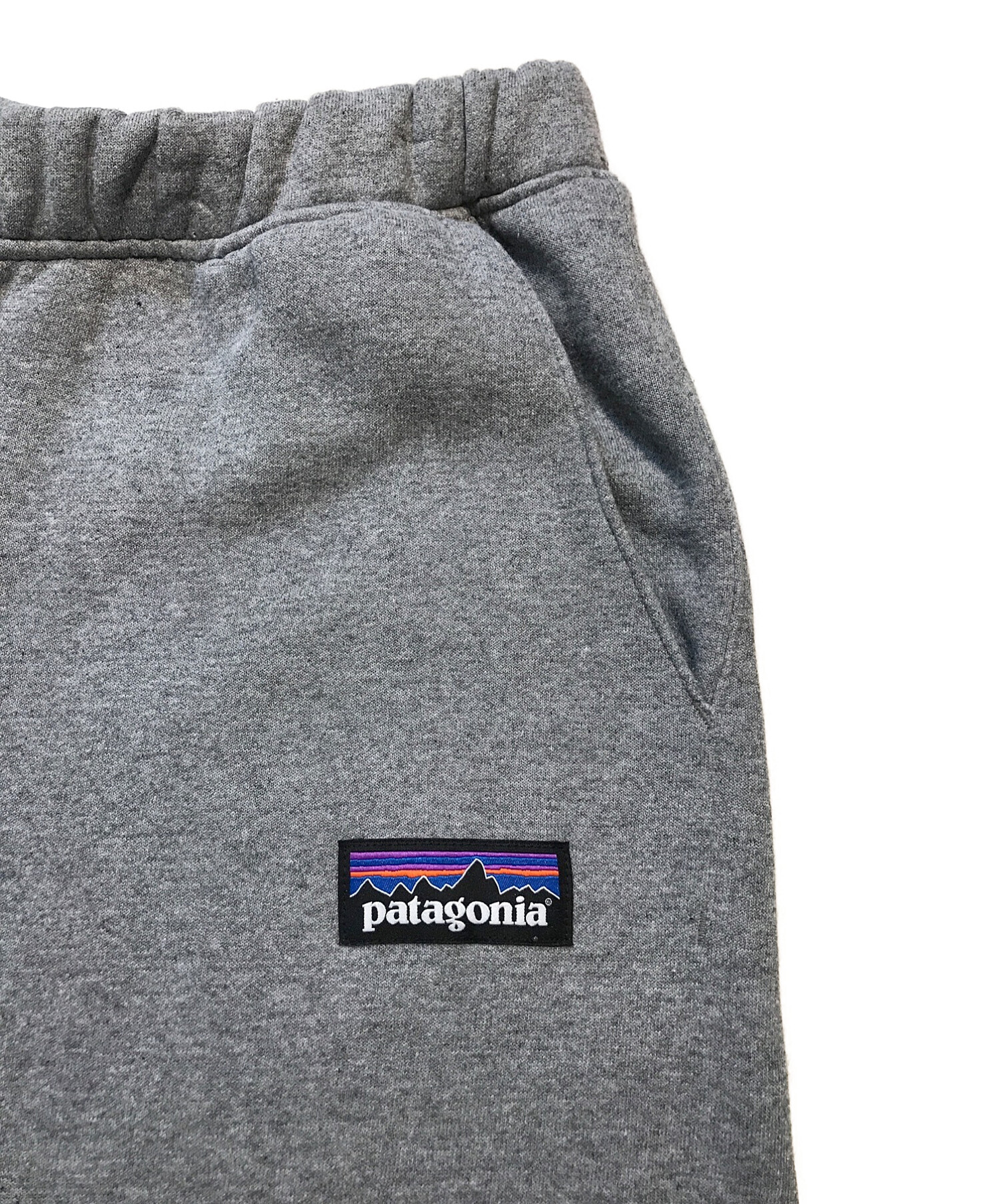 Patagonia (パタゴニア) P-6Label Uprisal Sweat Pants/P-6 ラベル アップライザル スウェットパンツ グレー  サイズ:L