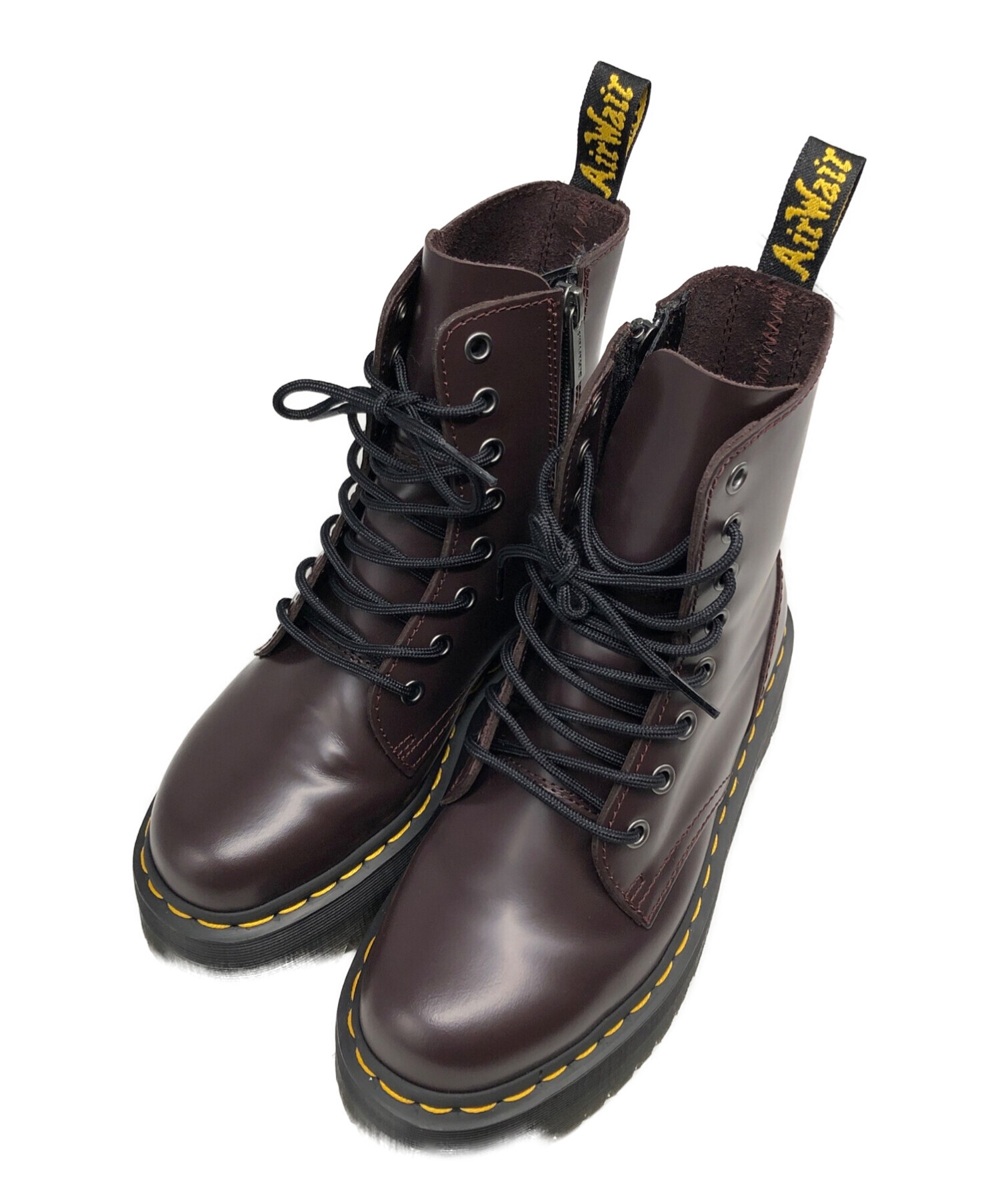 Dr.Martens (ドクターマーチン) JADON8ホールブーツ バーガンディー サイズ:23.5