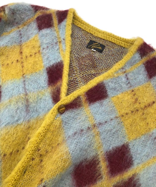 中古・古着通販】Needles (ニードルス) MOHAIR CARDIGAN ARGYLE/モヘア 