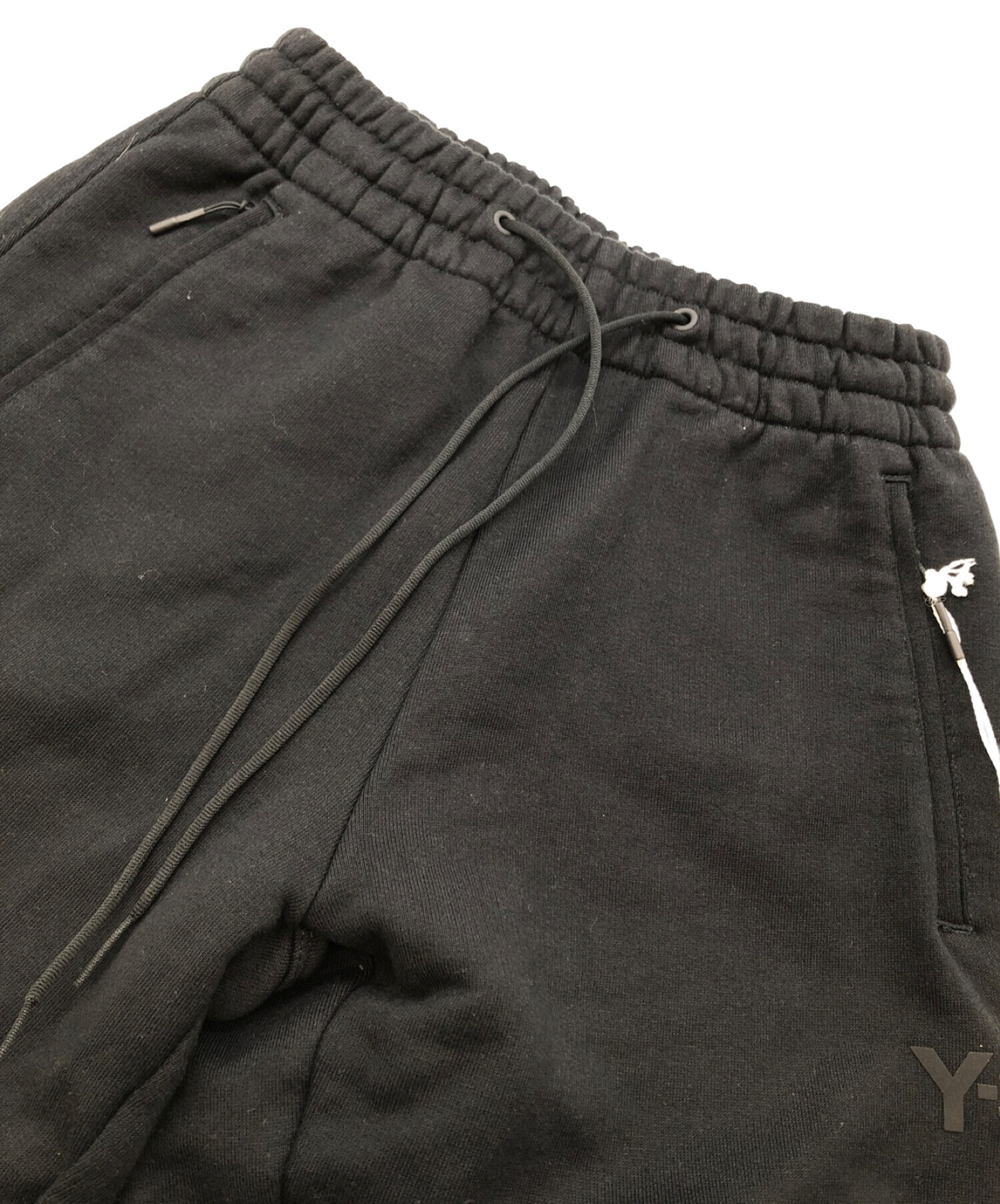 Y-3 (ワイスリー) CLASSIC TERRY CUFFED PANTS/クラシック テリー カフ パンツ ブラック サイズ:XXS