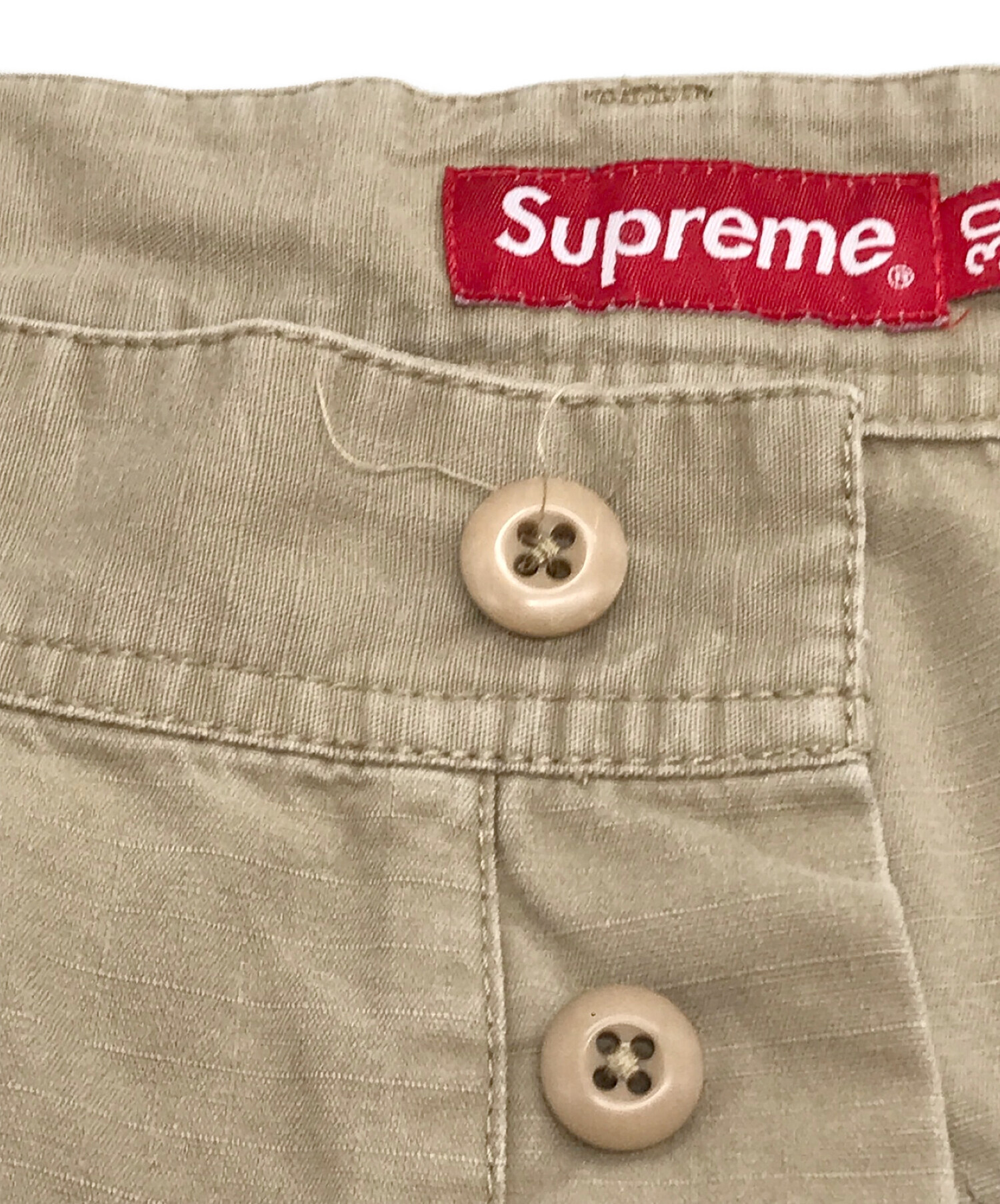 中古・古着通販】SUPREME (シュプリーム) Cargo Pant ベージュ サイズ