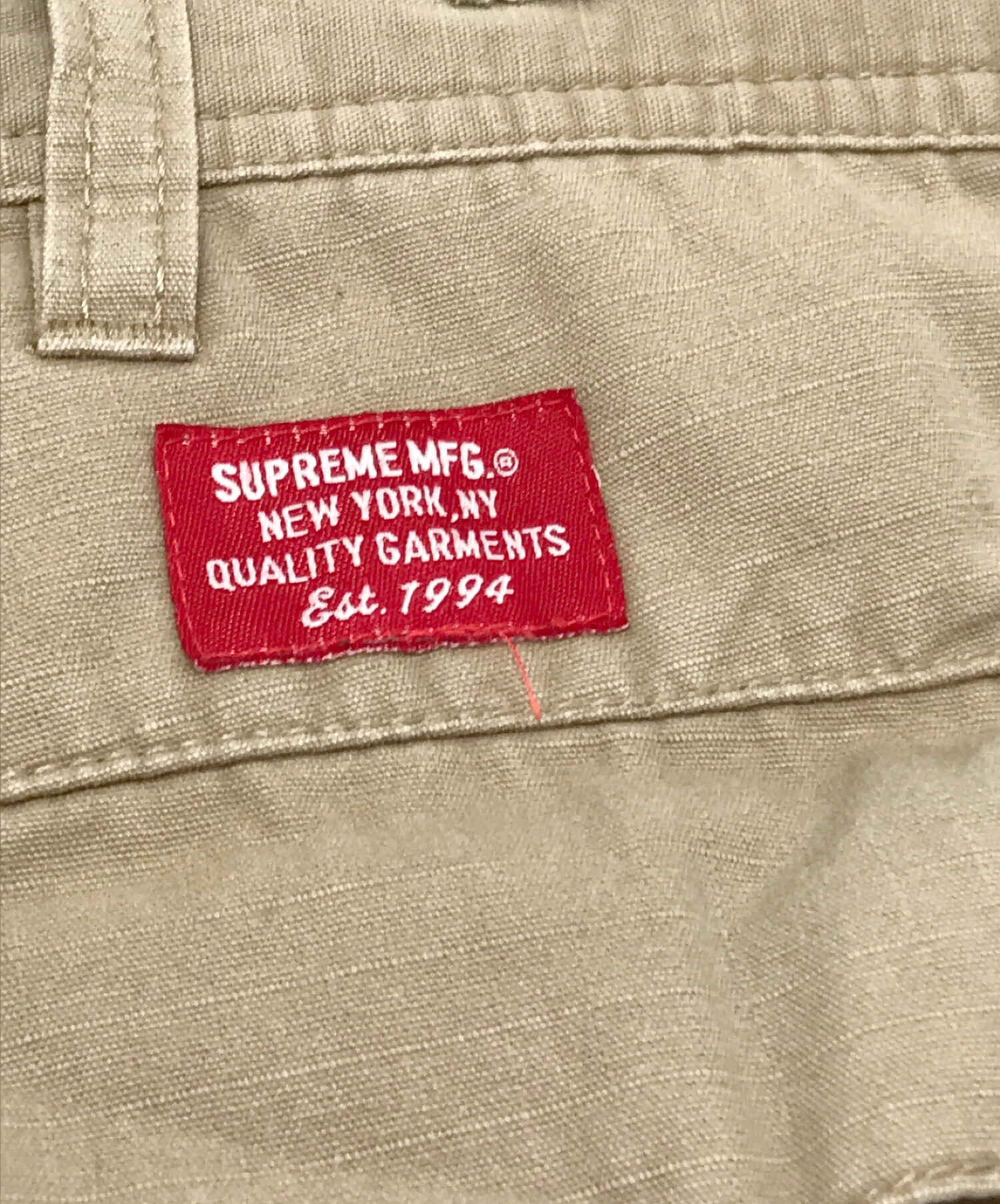 中古・古着通販】SUPREME (シュプリーム) Cargo Pant ベージュ サイズ