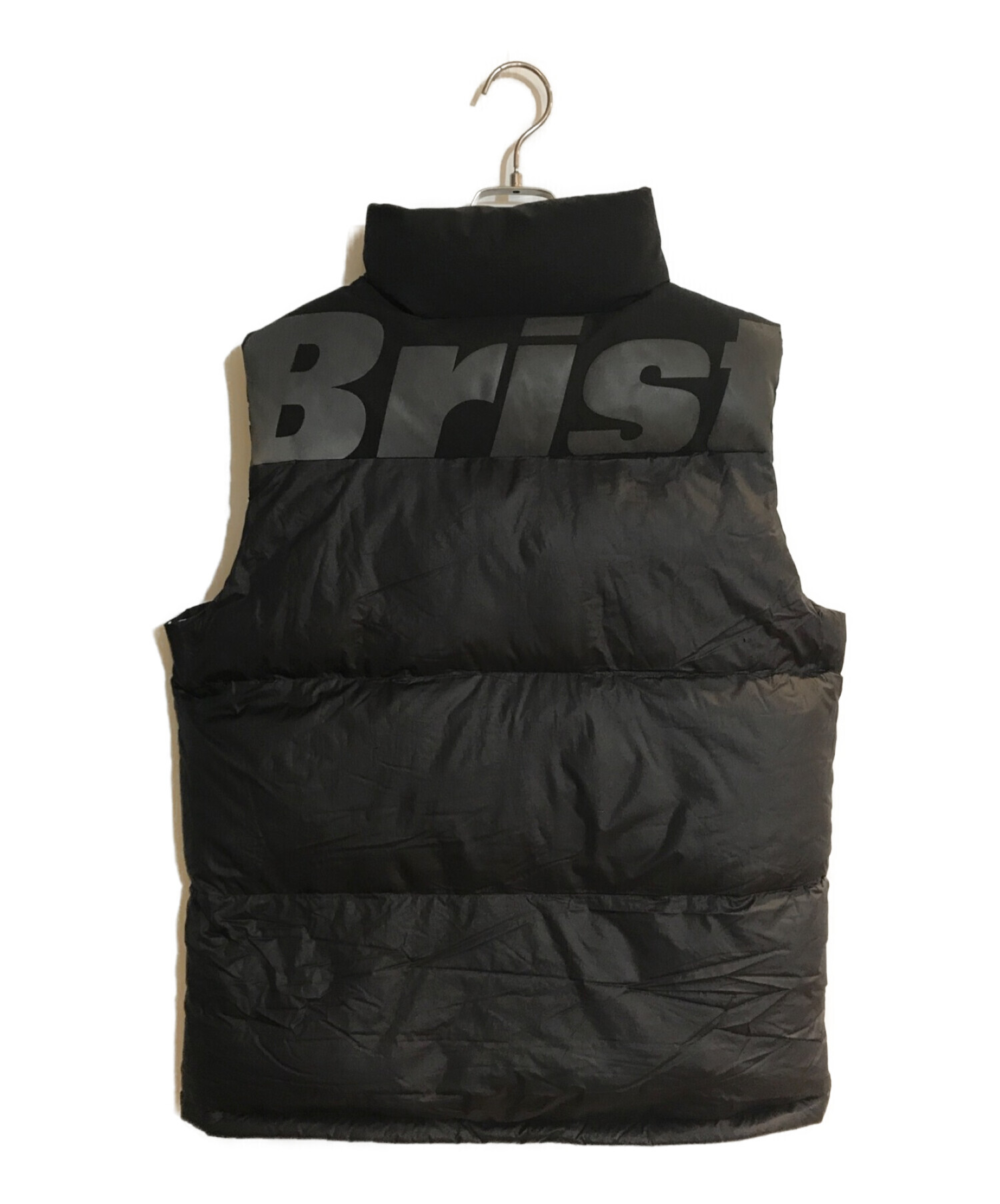 F.C.R.B. (エフシーアールビー) REVERSIBLE DOWN VEST ブラック サイズ:SIZE M