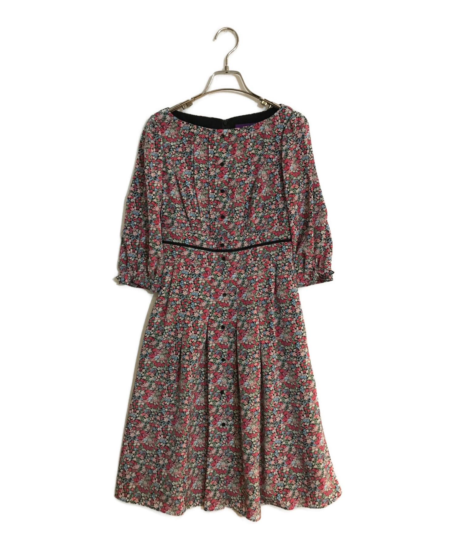 TOCCA (トッカ) LIBERTY DE CHINE ドレス/リバティー デ チャイナ パープル サイズ:SIZE　00