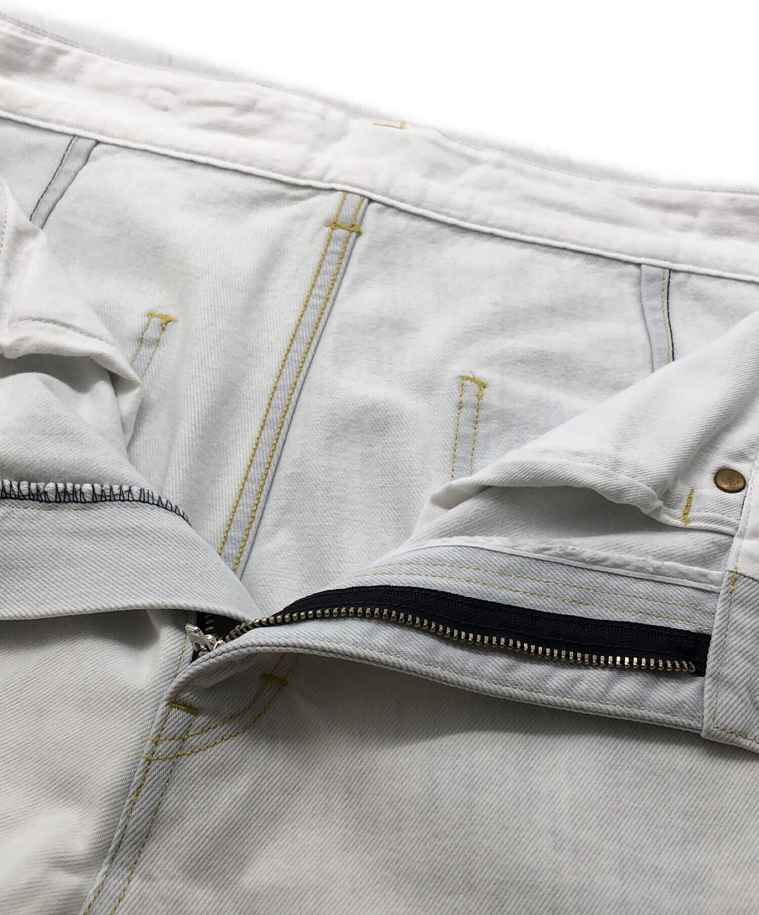 中古・古着通販】Soe (ソーイ) Bleached 5Pocket Slacks/ブリーチ5