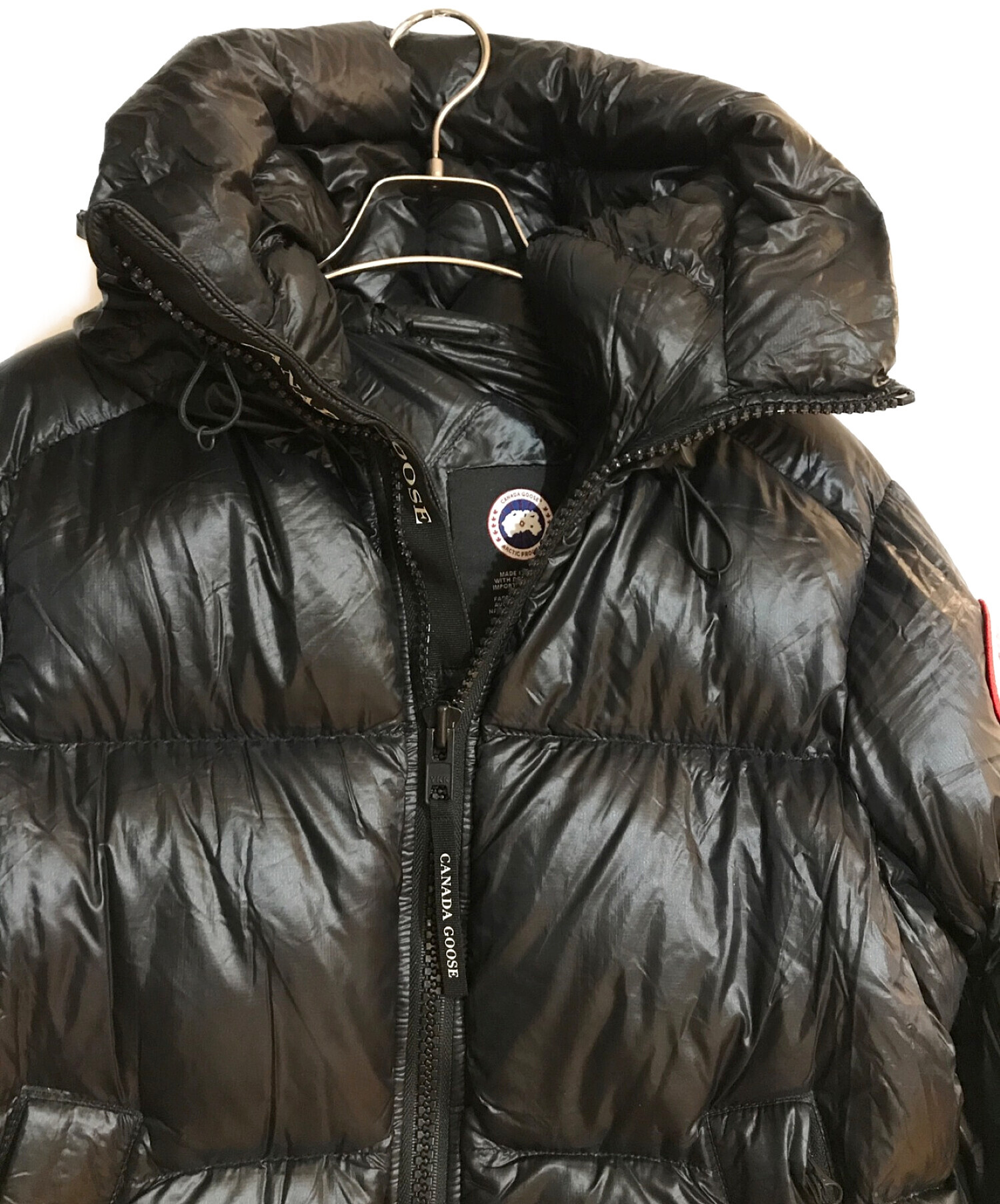 中古・古着通販】CANADA GOOSE (カナダグース) ダウンコート ブラック