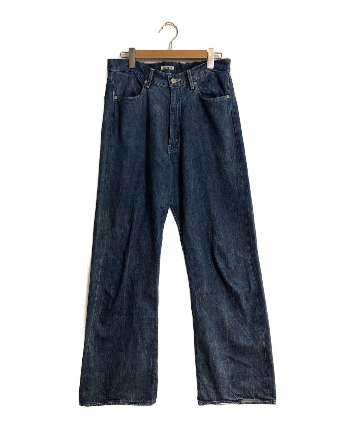 中古・古着通販】AURALEE (オーラリー) SELVEDGE FADED LIGHT DENIM ...