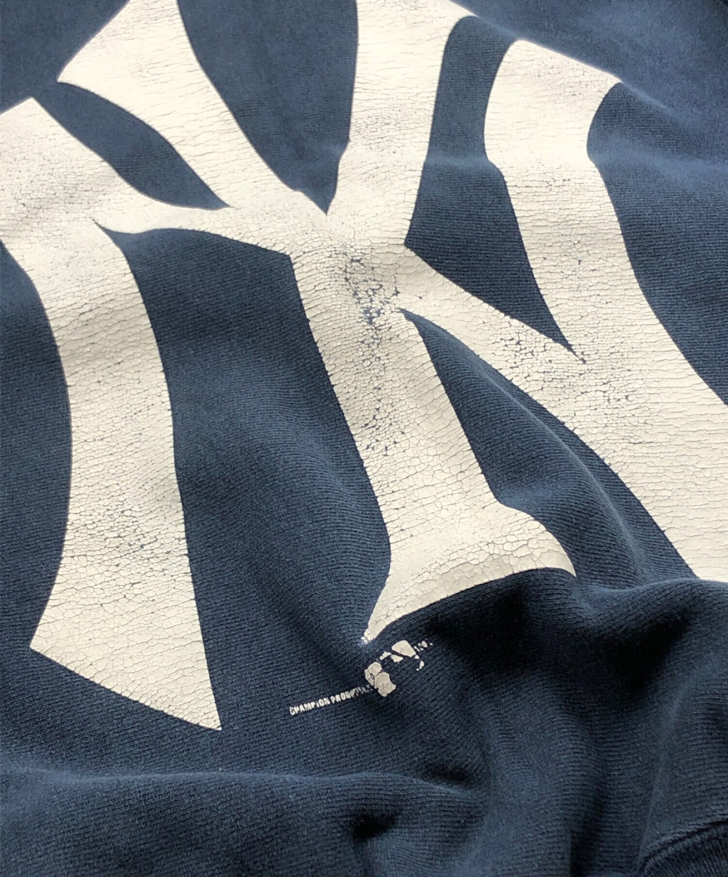 Champion (チャンピオン) reverse weave NY MLB/リバース ウェーブ NY MLB ネイビー サイズ:M