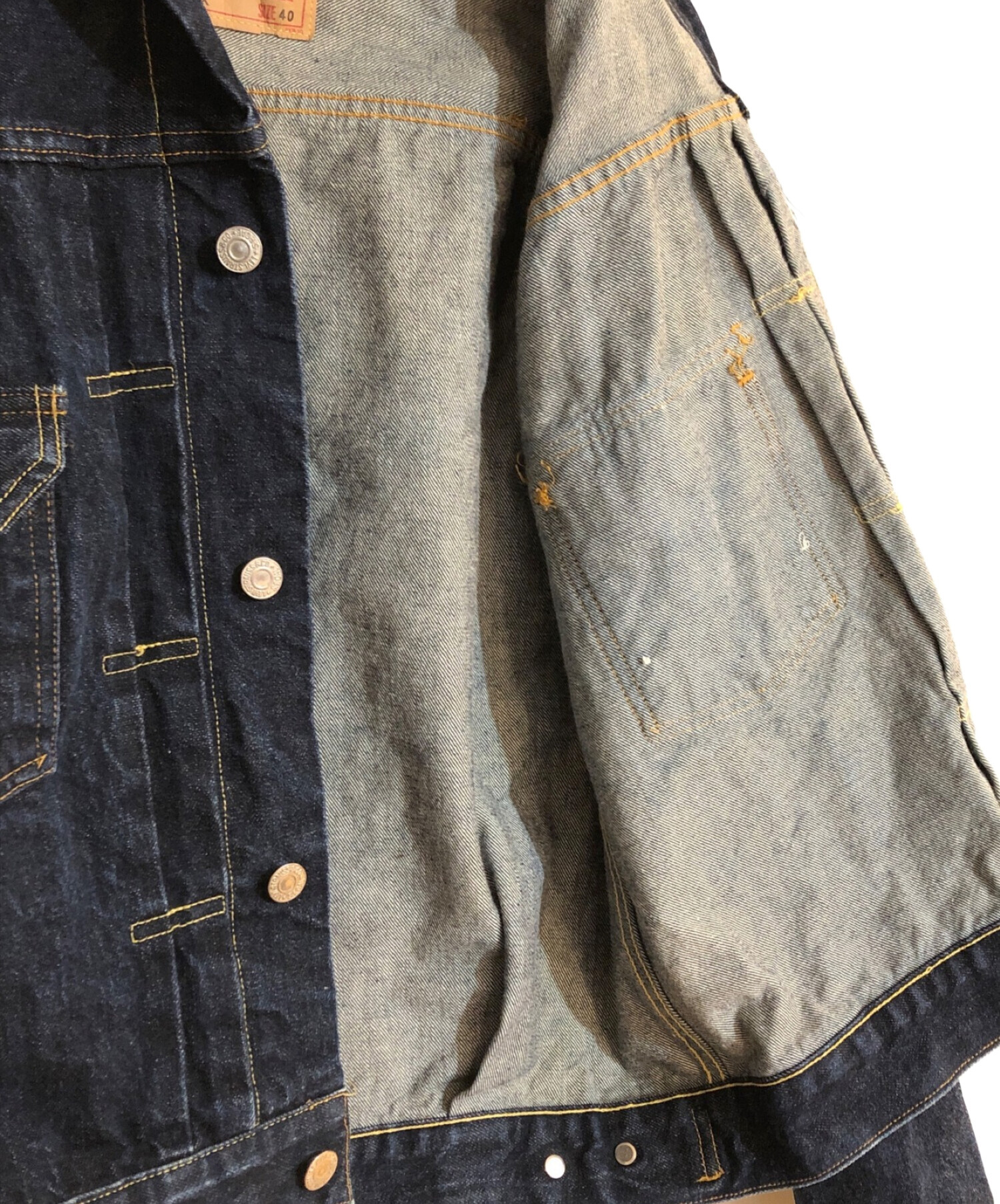 LEVI'S (リーバイス) 507XXデニムジャケット インディゴ サイズ:SIZE 40