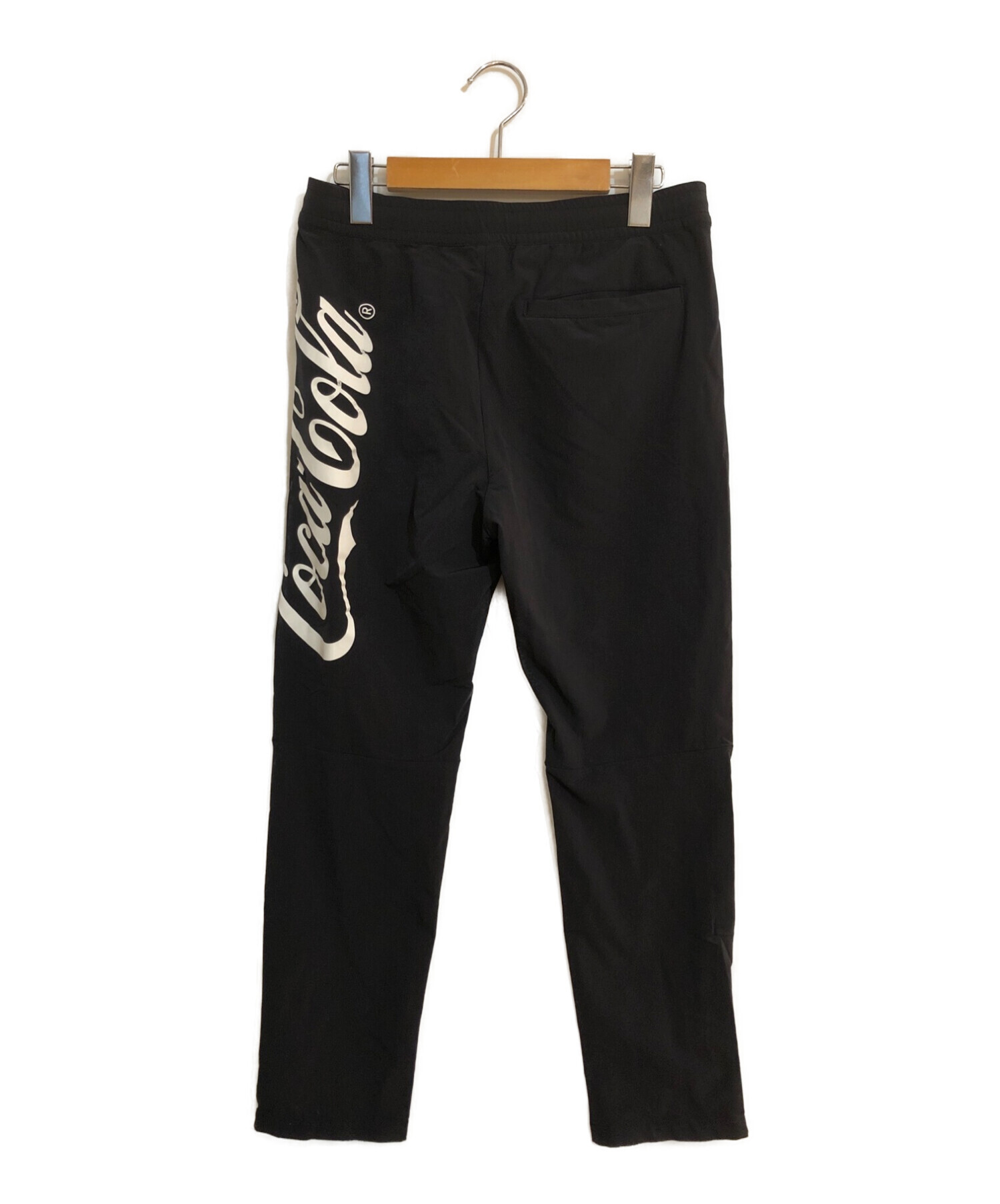 F.C.R.B. (エフシーアールビー) COCA-COLA WARM UP PANTS/コカ コーラ ウォーム パンツ ブラック サイズ:SIZE S