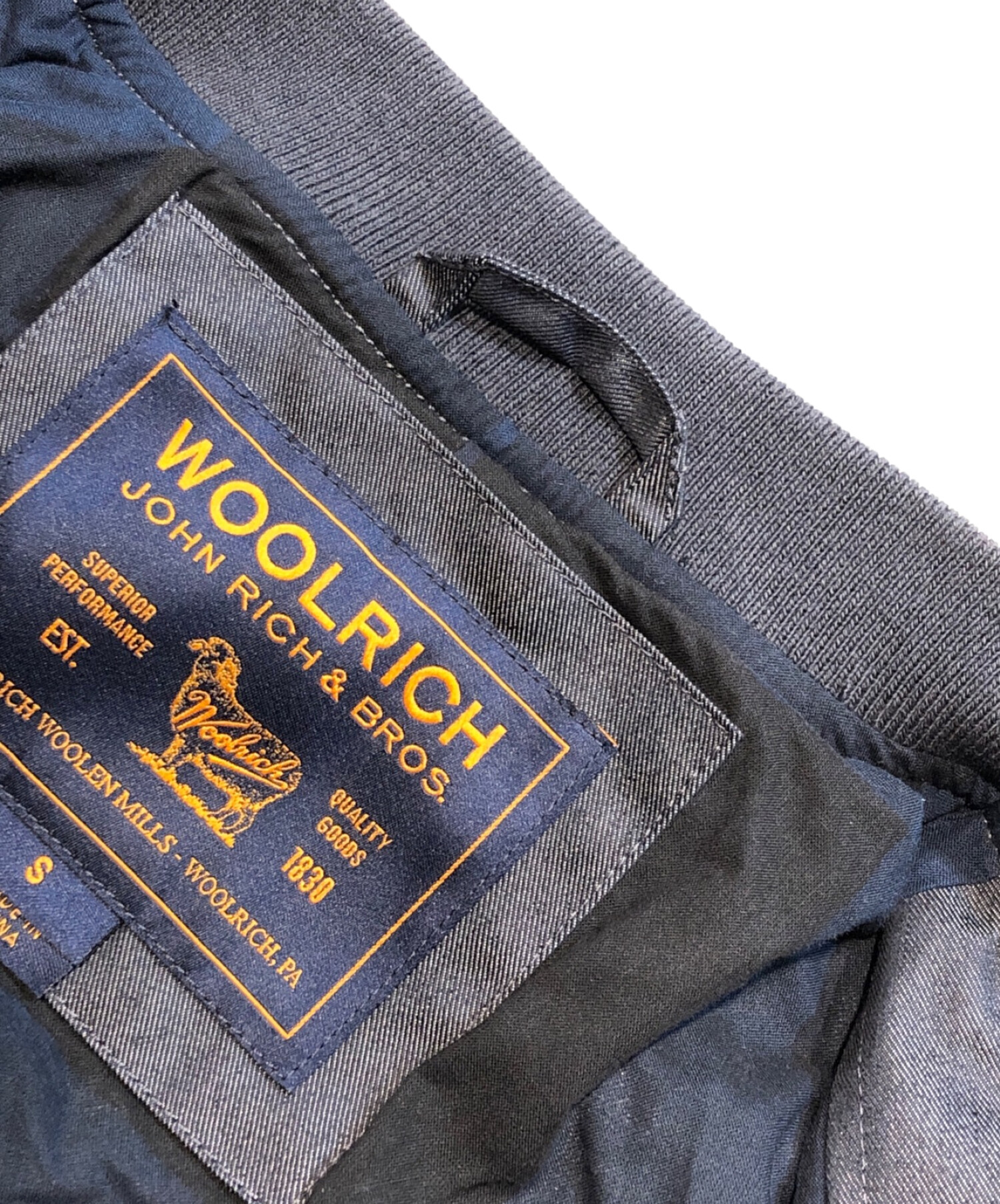 WOOLRICH (ウールリッチ) Womens Bomber Jacket/ウーマンズ ボンバー ジャケット ネイビー サイズ:SIZE S