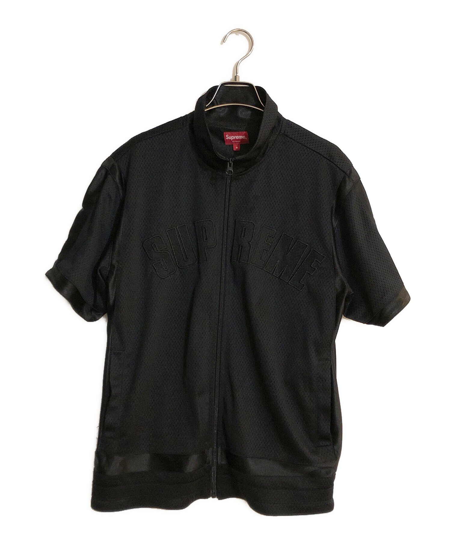 中古・古着通販】SUPREME (シュプリーム) Mesh Warm Up Top ブラック