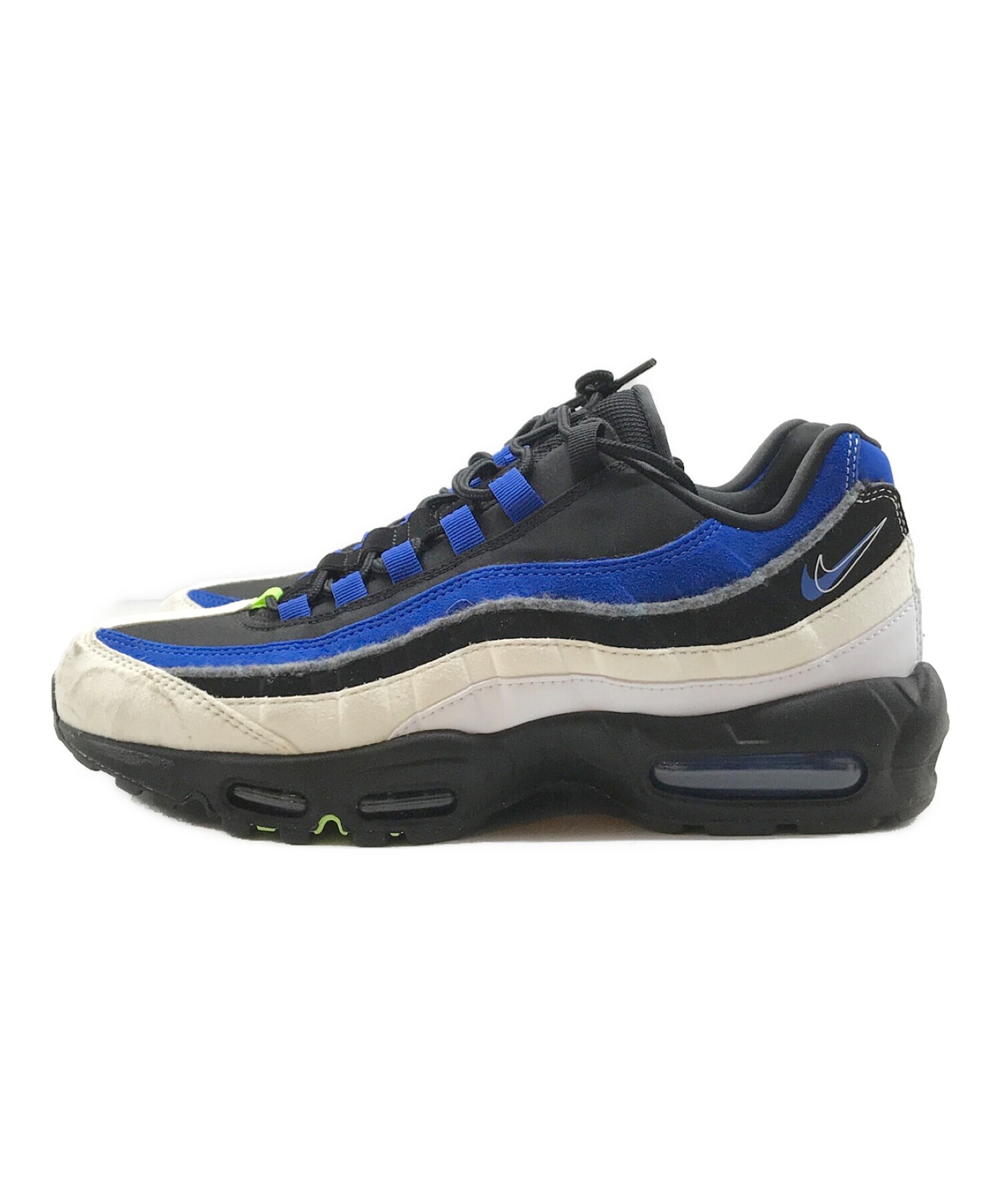 中古・古着通販】NIKE (ナイキ) AIR MAX 95 SE BLACK/WHITE-GAME ROYAL