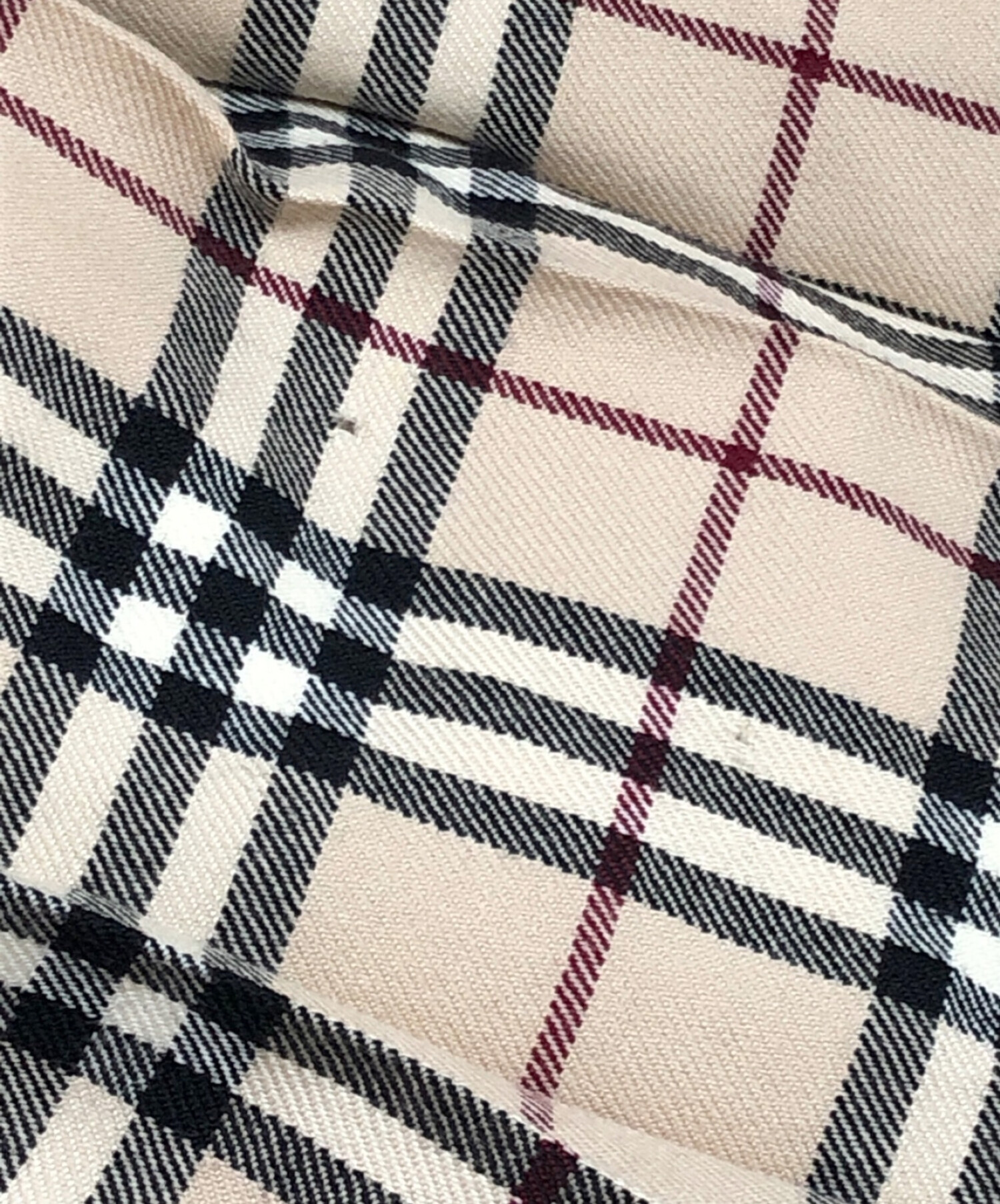 BURBERRY BLUE LABEL (バーバリーブルーレーベル) ノヴァチェックチューブトップワンピース ブラウン サイズ:SIZE 38