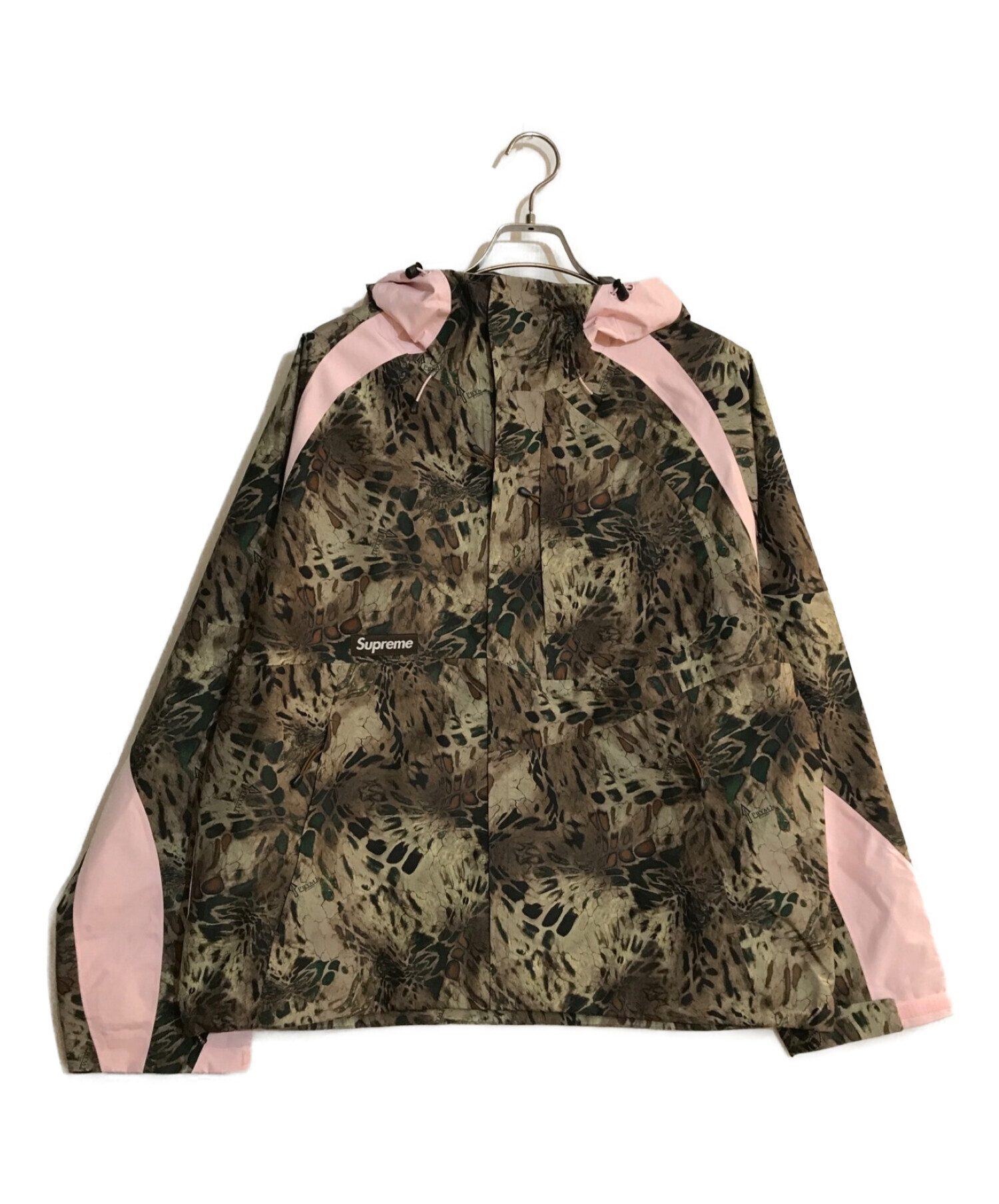 SUPREME (シュプリーム) GORE-TEX PACLITE JACKET 'BROWN PRYM1 CAMO'/ゴア-テックス パックライト  ジャケット カーキ サイズ:SIZE L