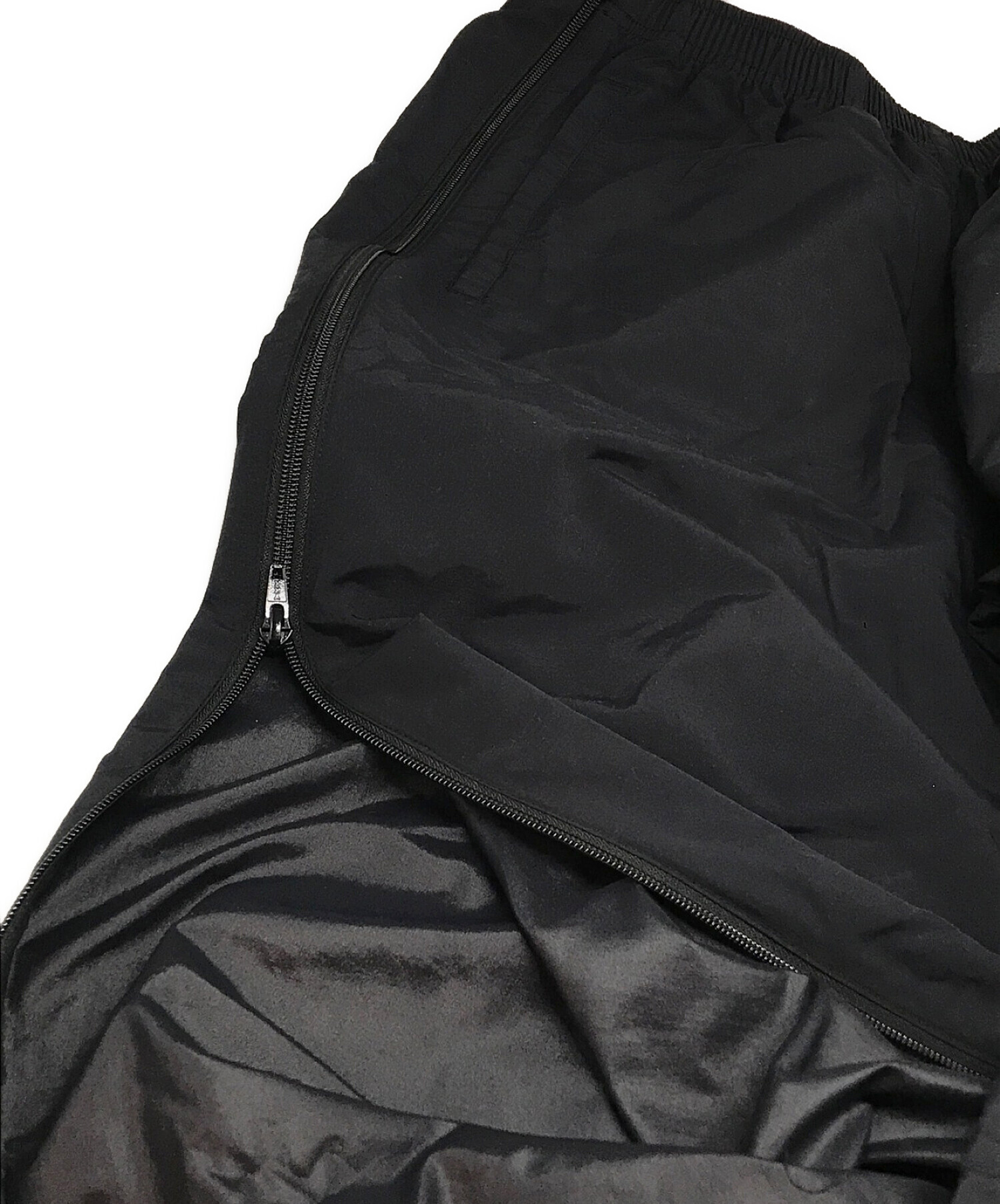 SUPREME (シュプリーム) Full Zip Baggy Warm Up Pant/フル ジップ バギー ワォーム アップ パンツ ブラック  サイズ:SIZE M