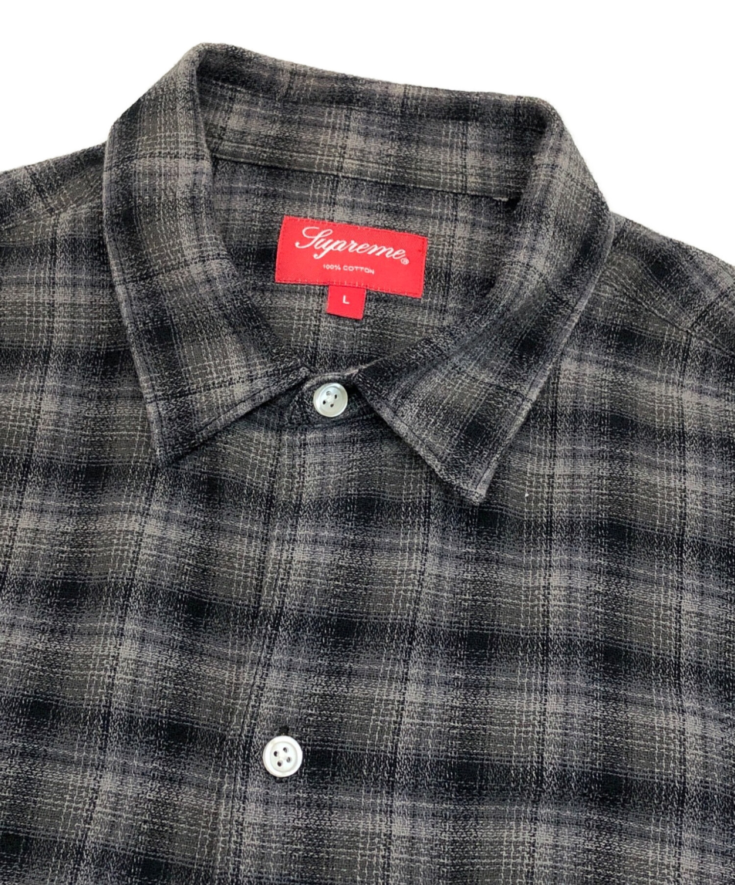 中古・古着通販】Supreme (シュプリーム) PLAID S/S SHIRT/プレイド S