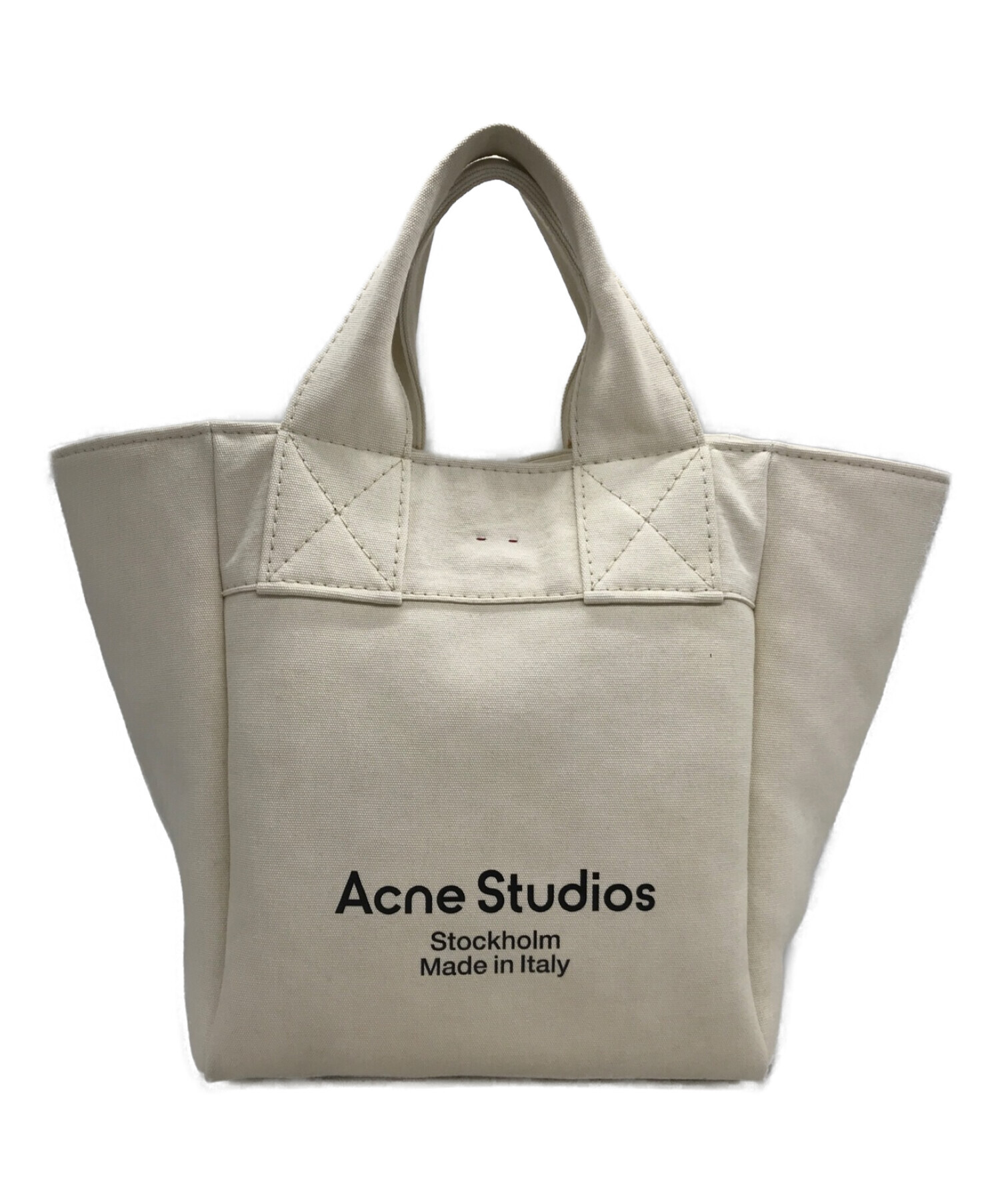 Acne Studios LARGE CANVAS SHOPPER Bagモデル名LA - トートバッグ