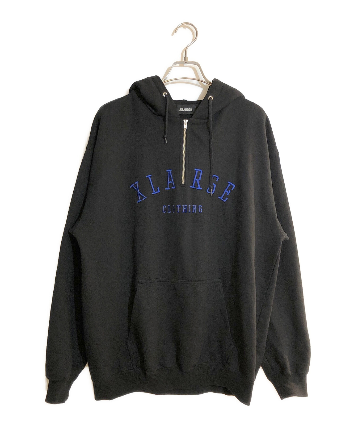 中古・古着通販】X-LARGE (エクストララージ) HALF ZIP HOODED SWEAT