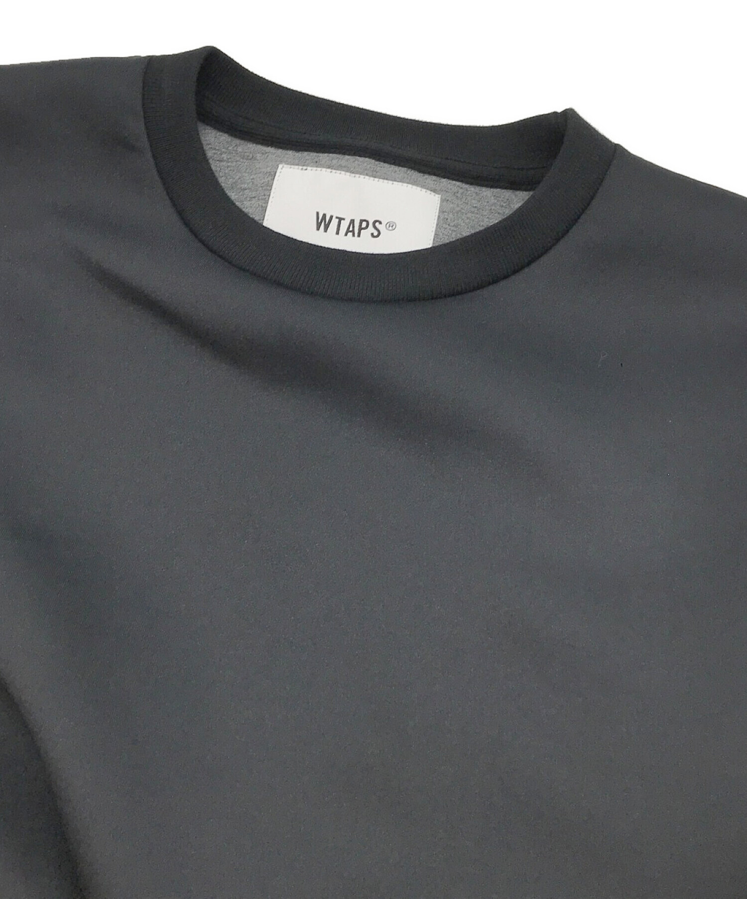 WTAPS (ダブルタップス) WOUND / SWEATER / RAPO. SIGN ブラック サイズ:SIZE 01