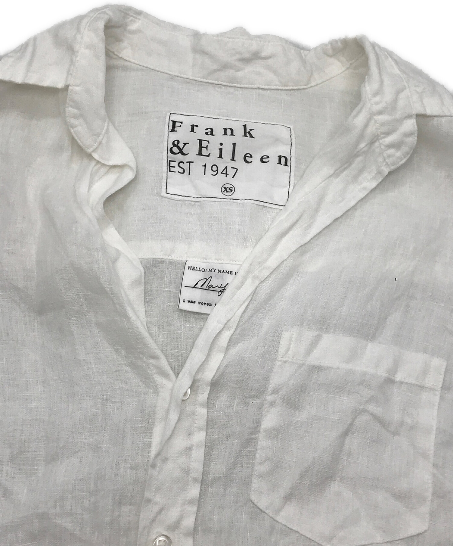 中古・古着通販】Frank&Eileen (フランクアンドアイリーン) リネン